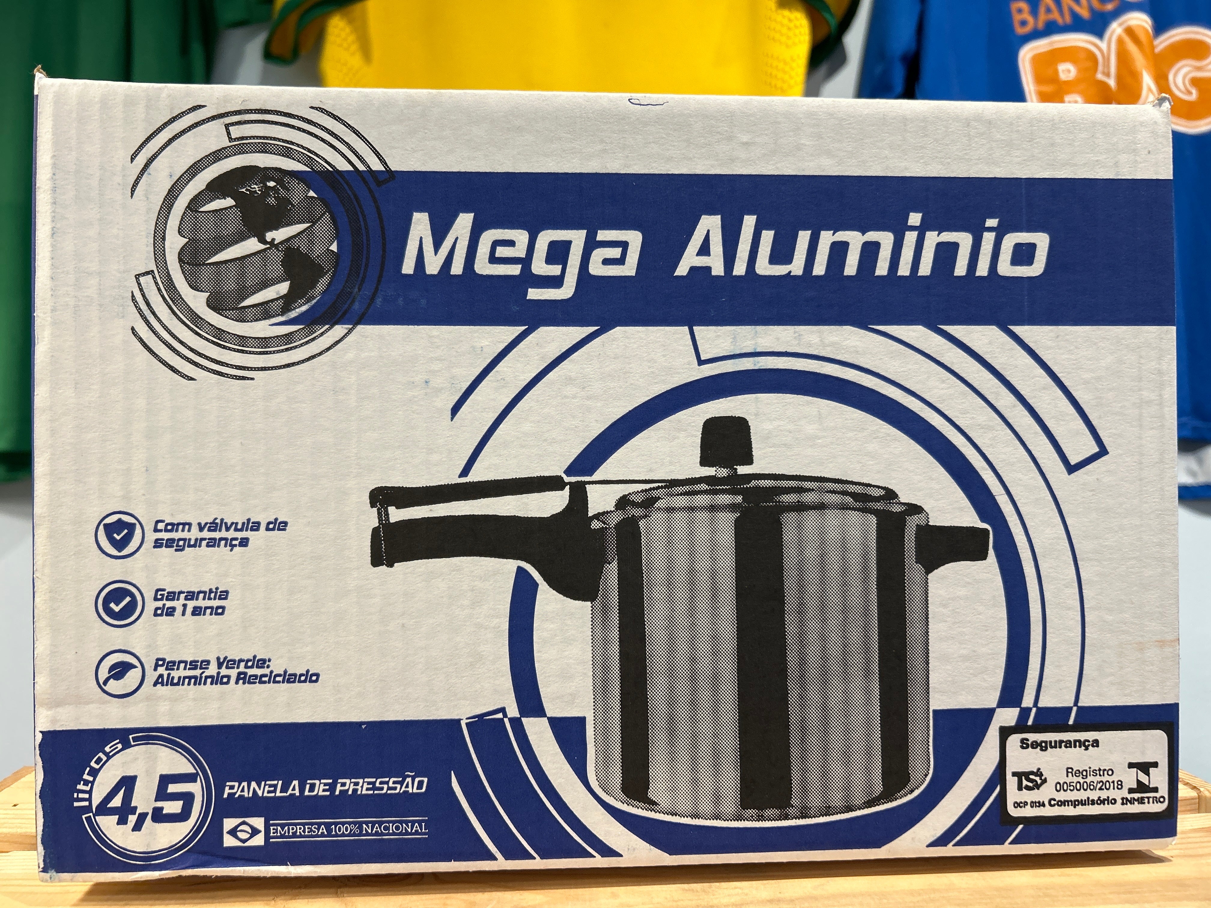 Pressure Cooker - MEGA ALUMINUM - 4.5L