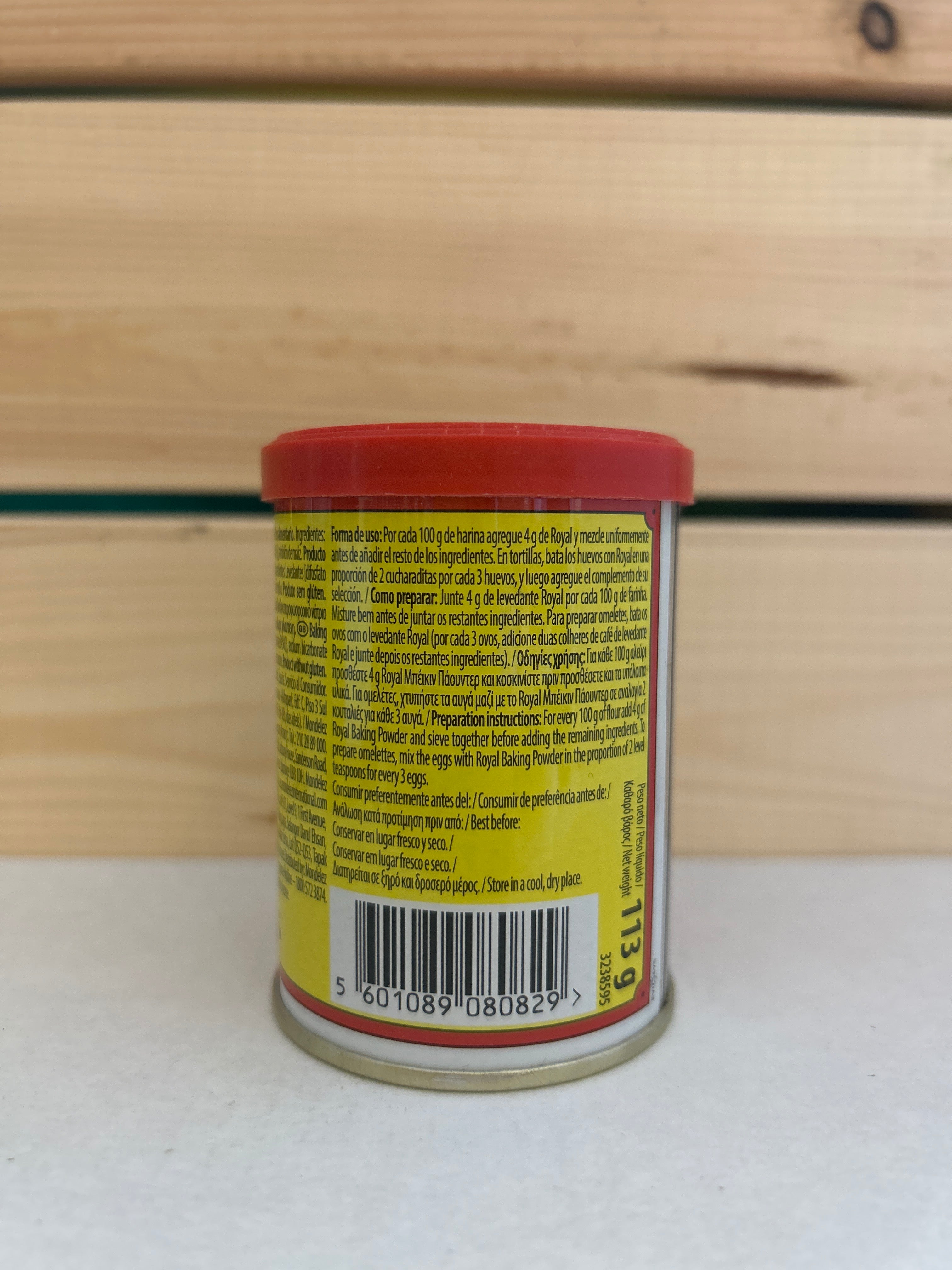 Levure Chimique en Poudre (Fermento em Pó) - ROYAL - 113g