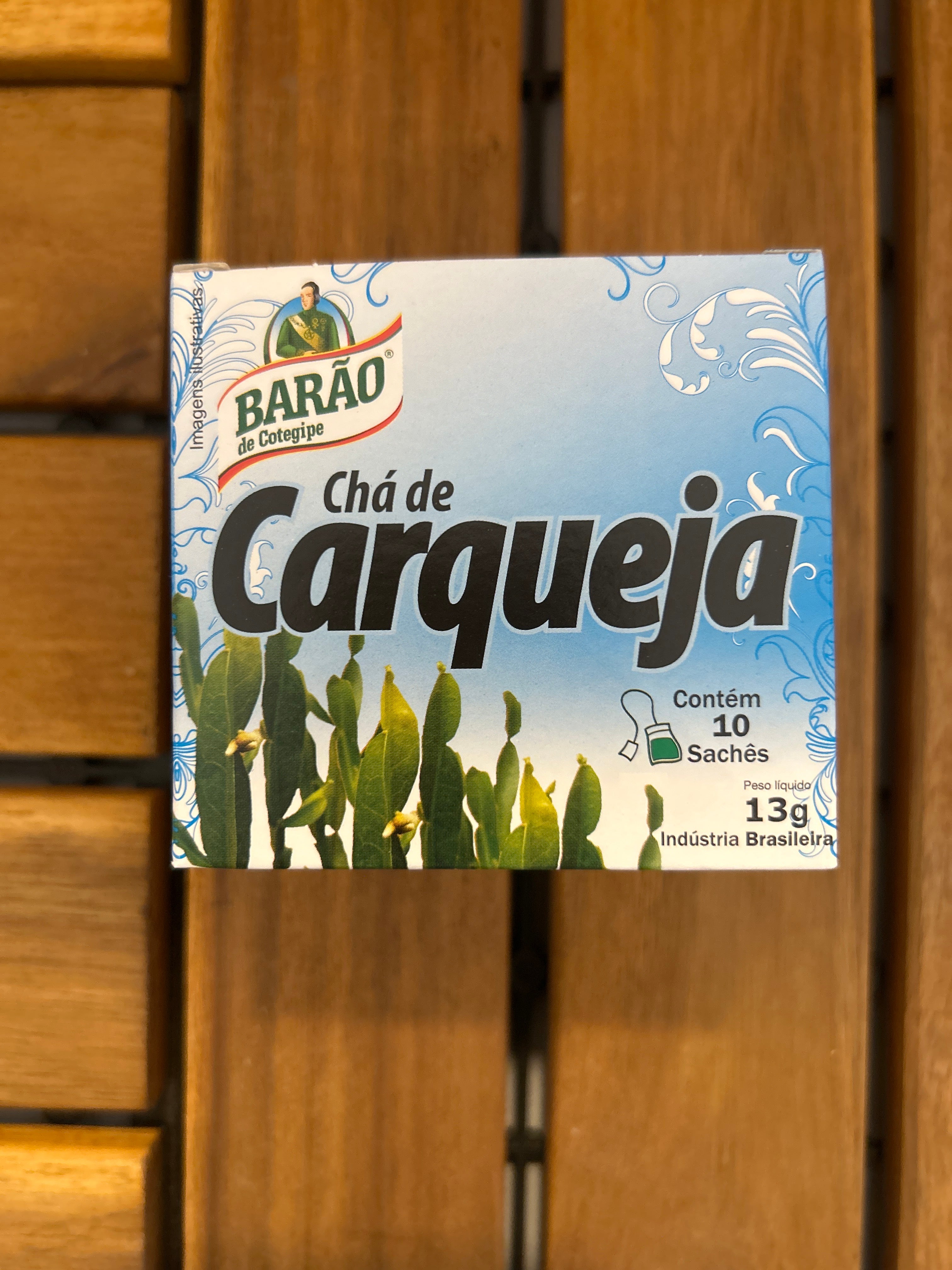 Tisane de Carqueja (10 sachets) (Thé Carqueja10 sachets) - BARÃO