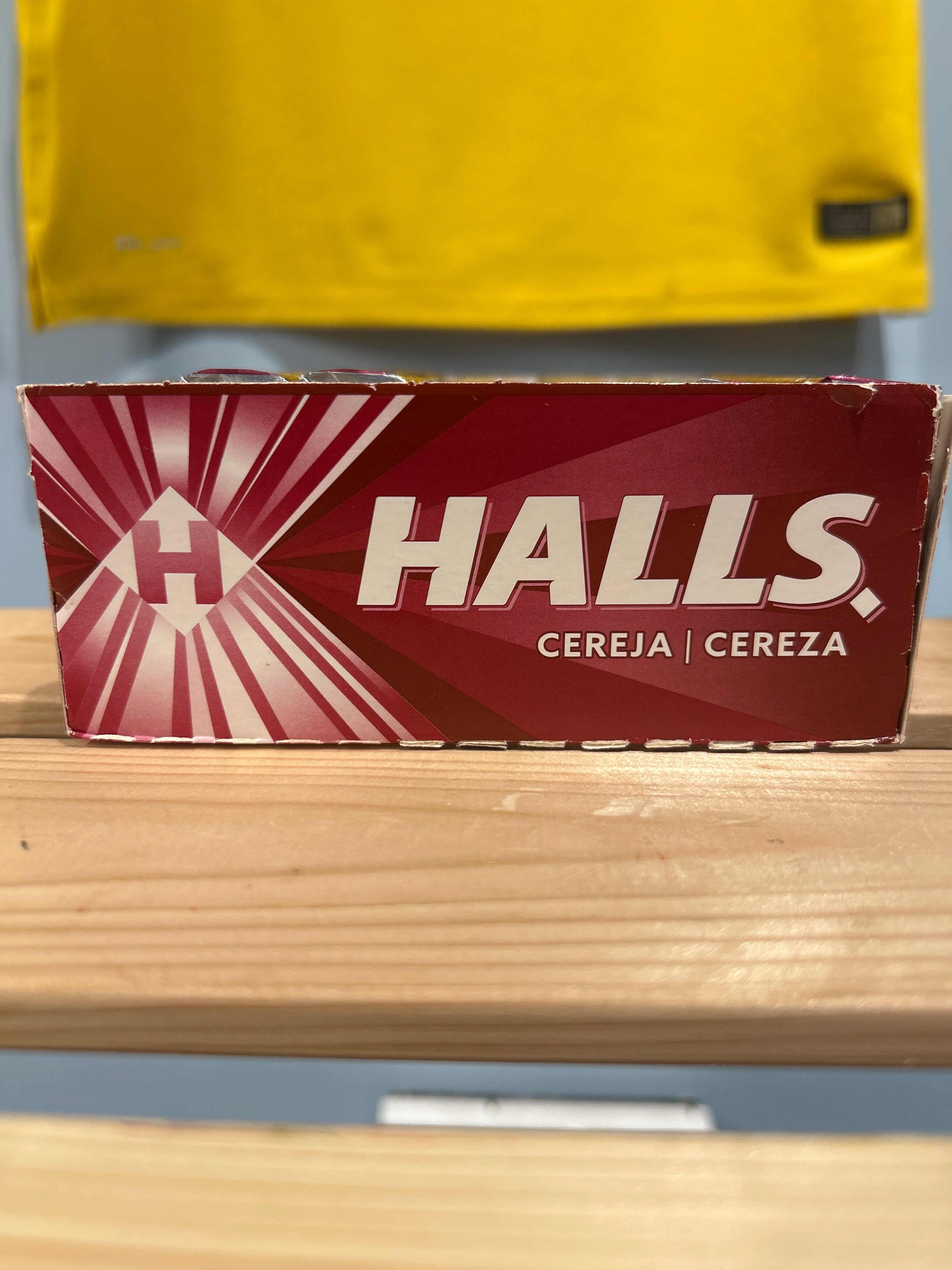 Caramella ciliegia-(Bala Ciliegia) - HALLS - 28g