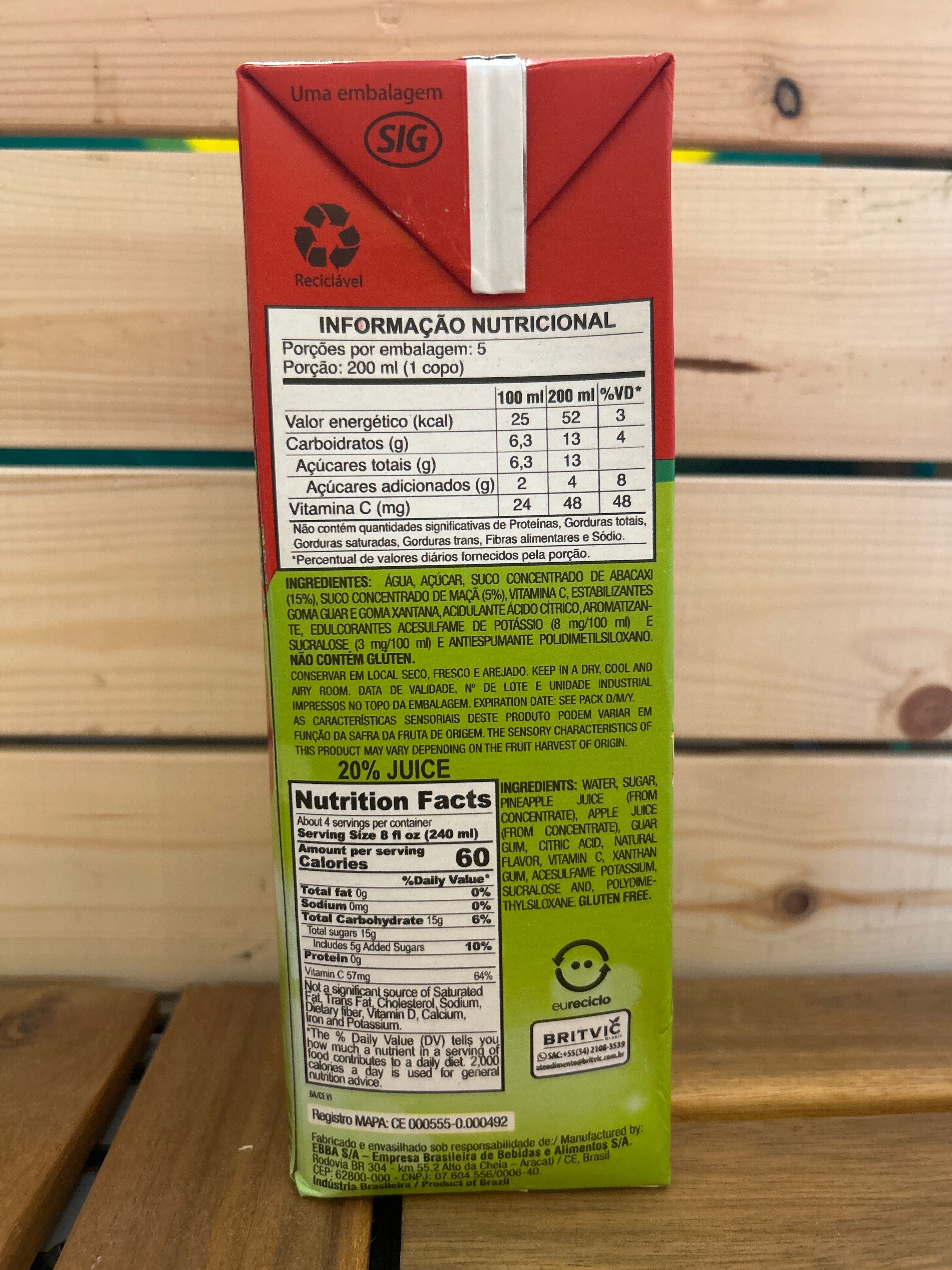 Fruit Juice (Pineapple) (Ready Pineapple Juice) - MAGUARY - 1L