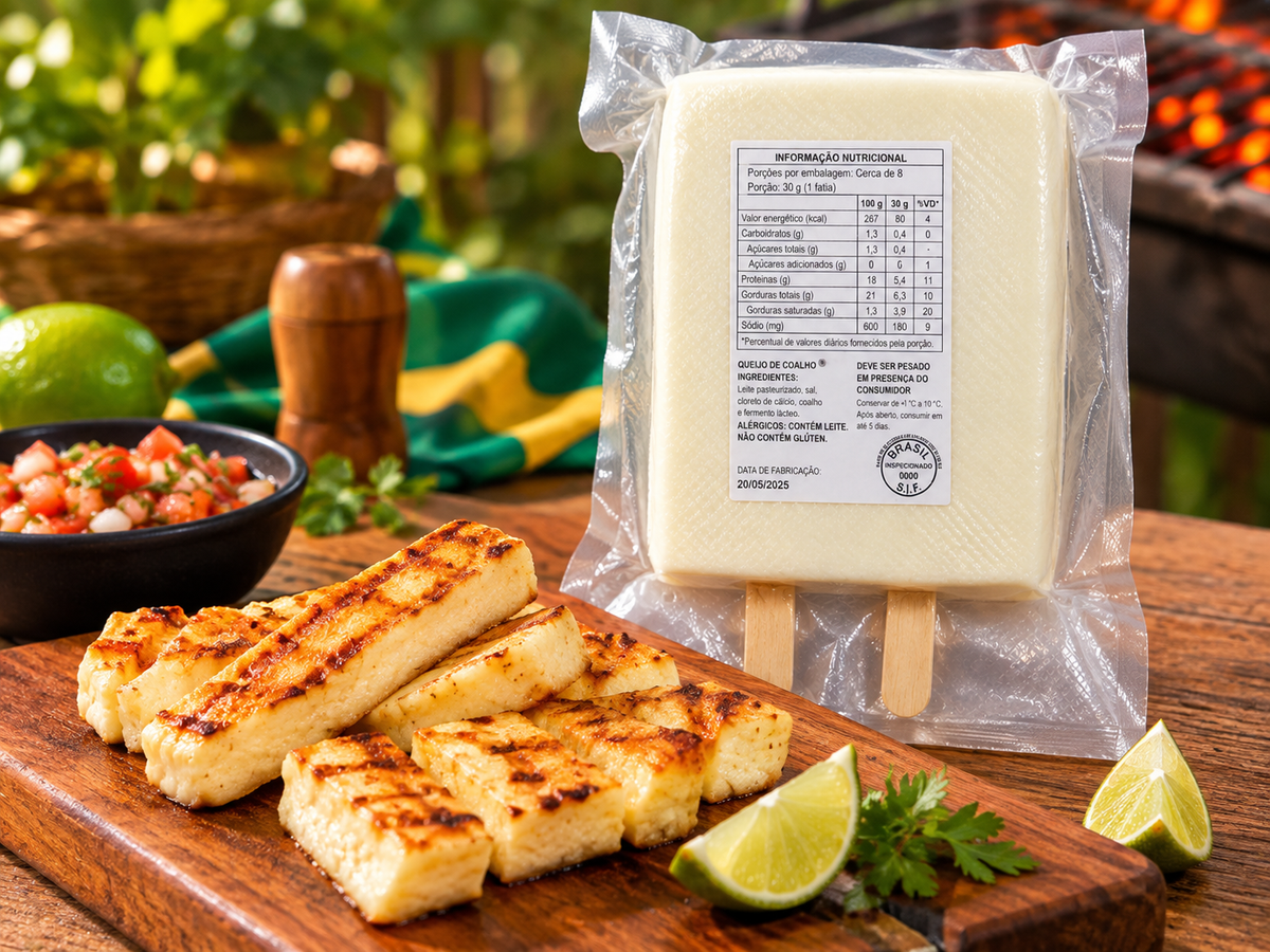 Formaggio brasiliano da grigliare (Queijo Coalho piccolo) - Unità