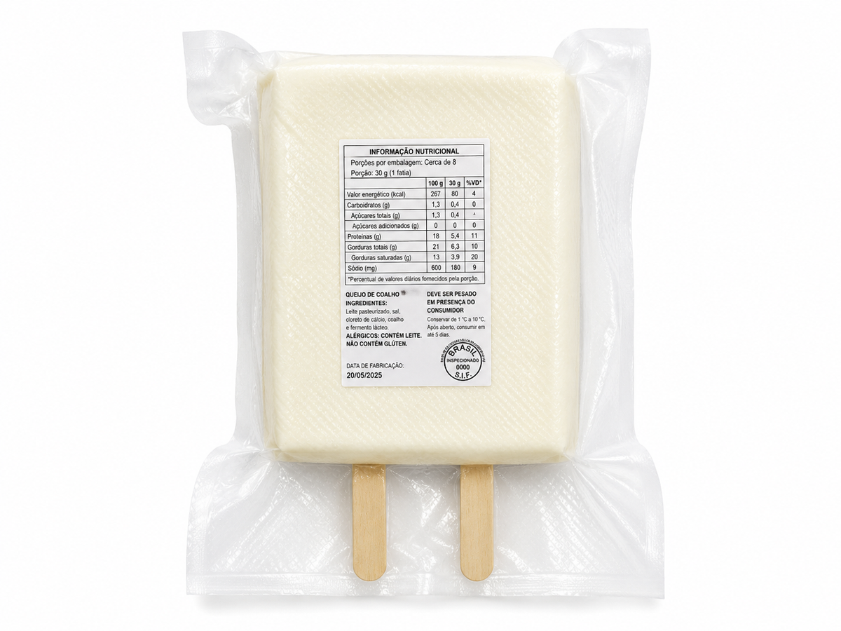 Formaggio brasiliano da grigliare (Queijo Coalho piccolo) - Unità