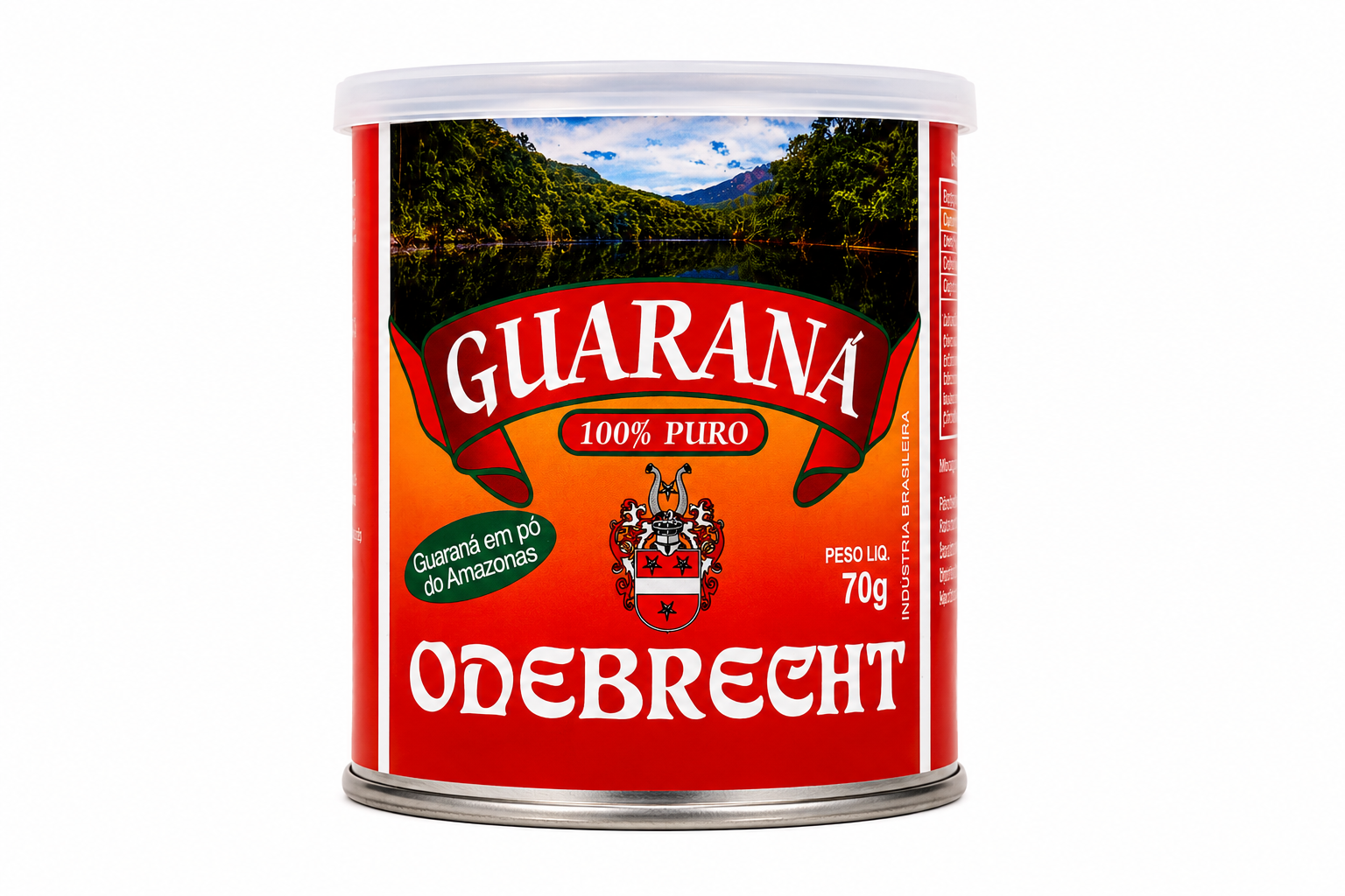 Guarana en Poudre (Guaraná em Pó) - ODEBRECHT - 70g