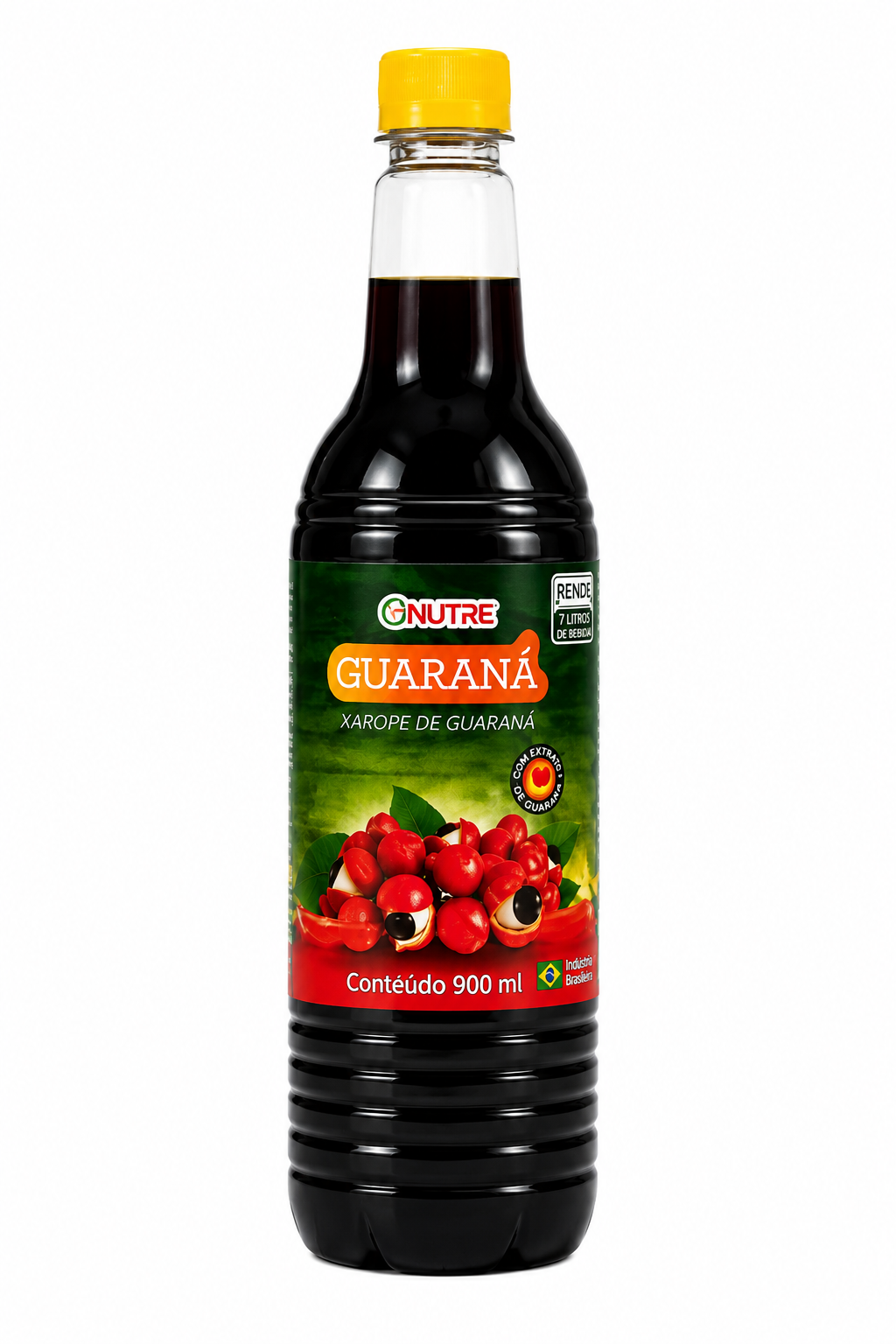 Sirop de Guaraná (Xarope de Guaraná) - GNUTRE - 900ml