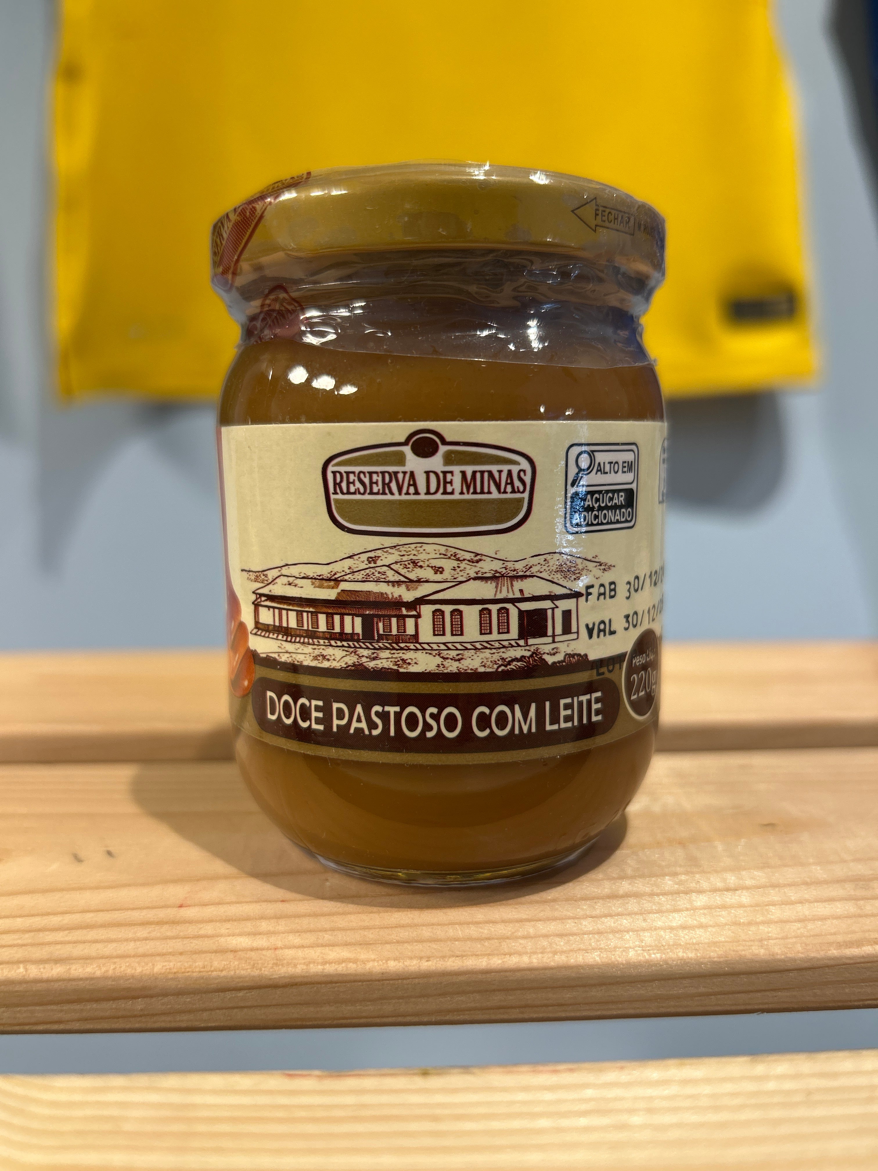 Dulce de leche (Doce de leite) - Riserva di Minas - 220g