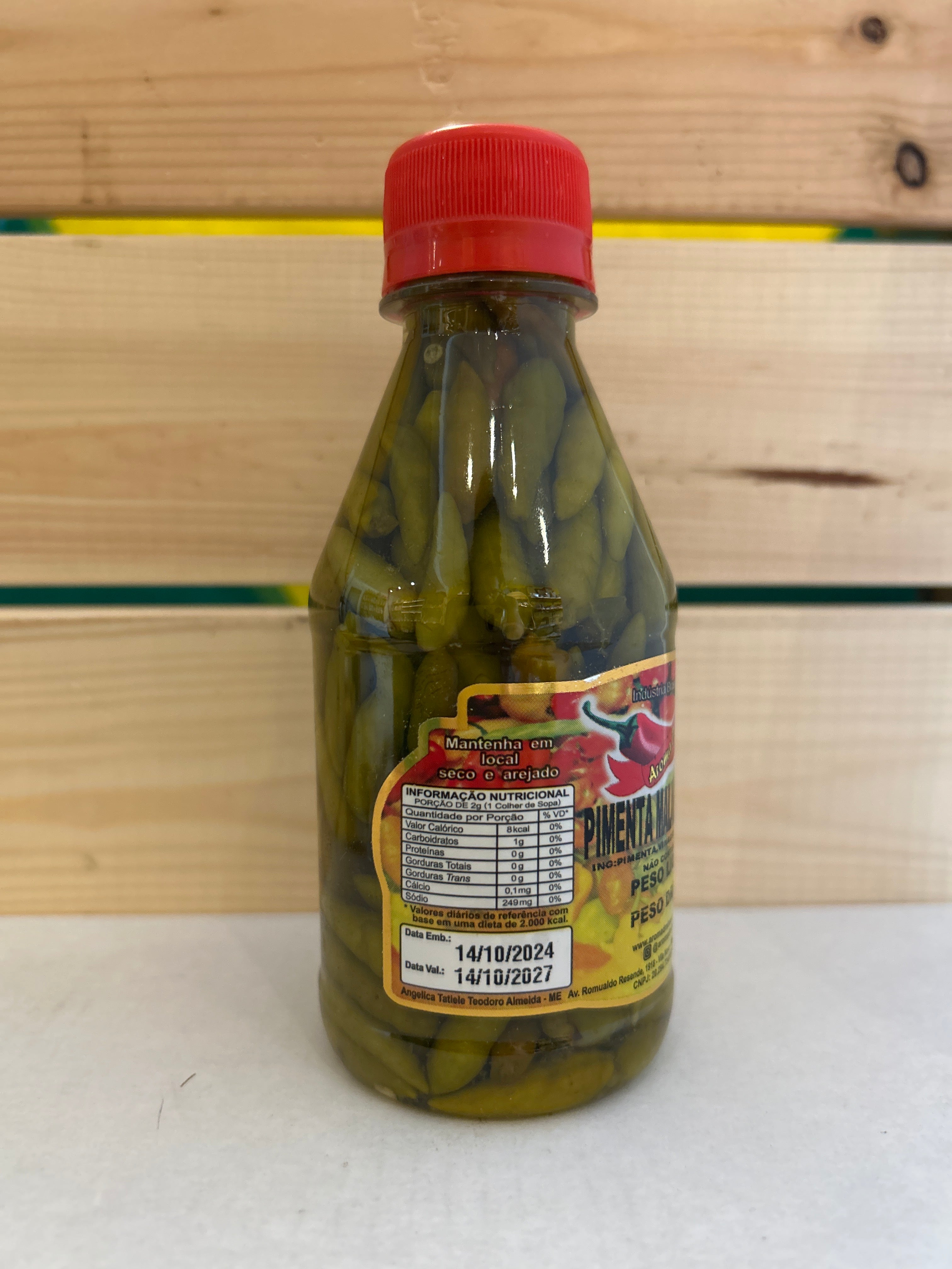 Peperoncini Malagueta Verdi (Pimenta Malagueta Verde) - AROMA DE MINAS - 85g