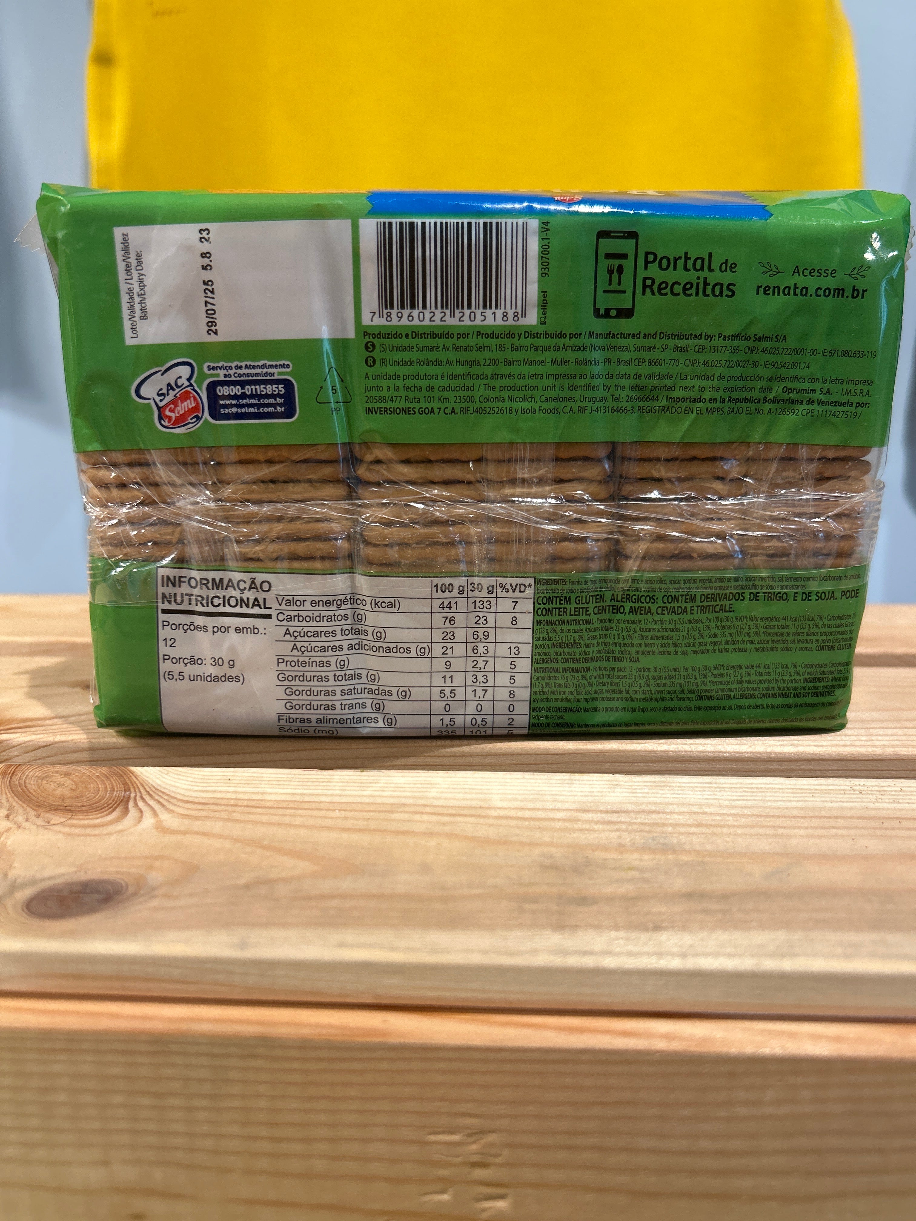 Coconut Biscuits (Biscoito de Coco) - RENATA - 360g