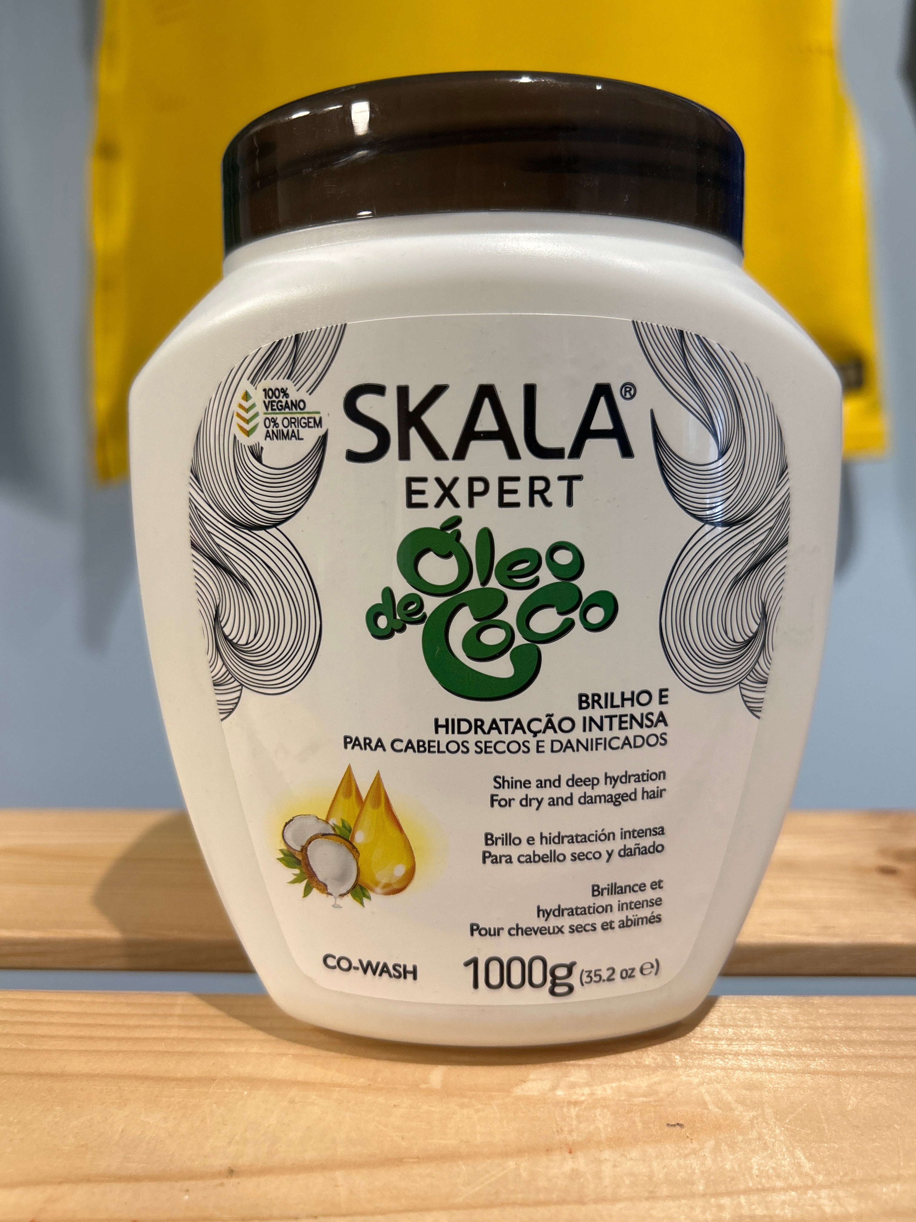 Hair Cream Coconut Oil (Hair Cream with Coconut Oil) - SKALA - 1kg