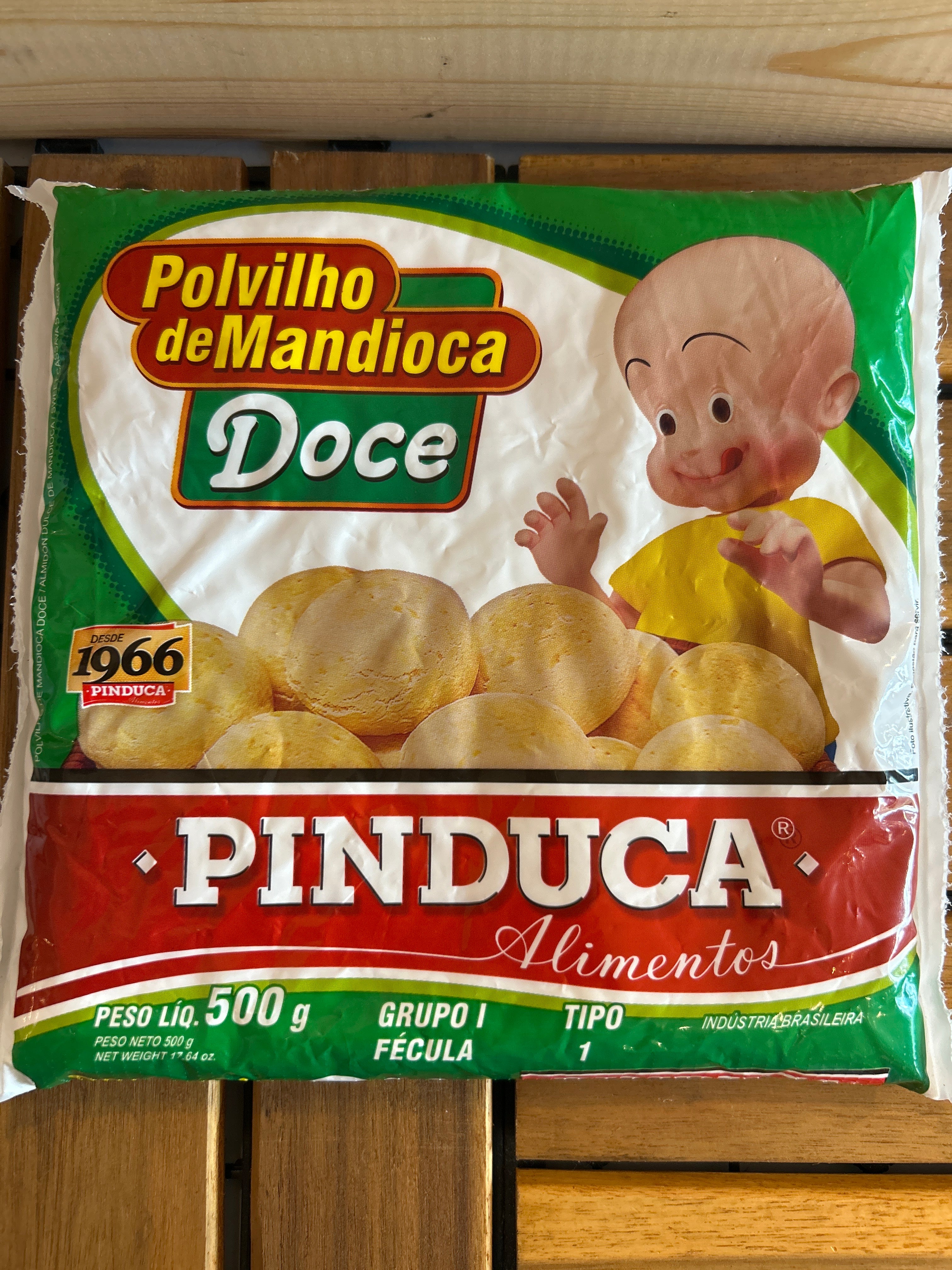 Polvilho Doux - Amido di Manioca dolce (Polvilho Doce) - PINDUCA - 500g