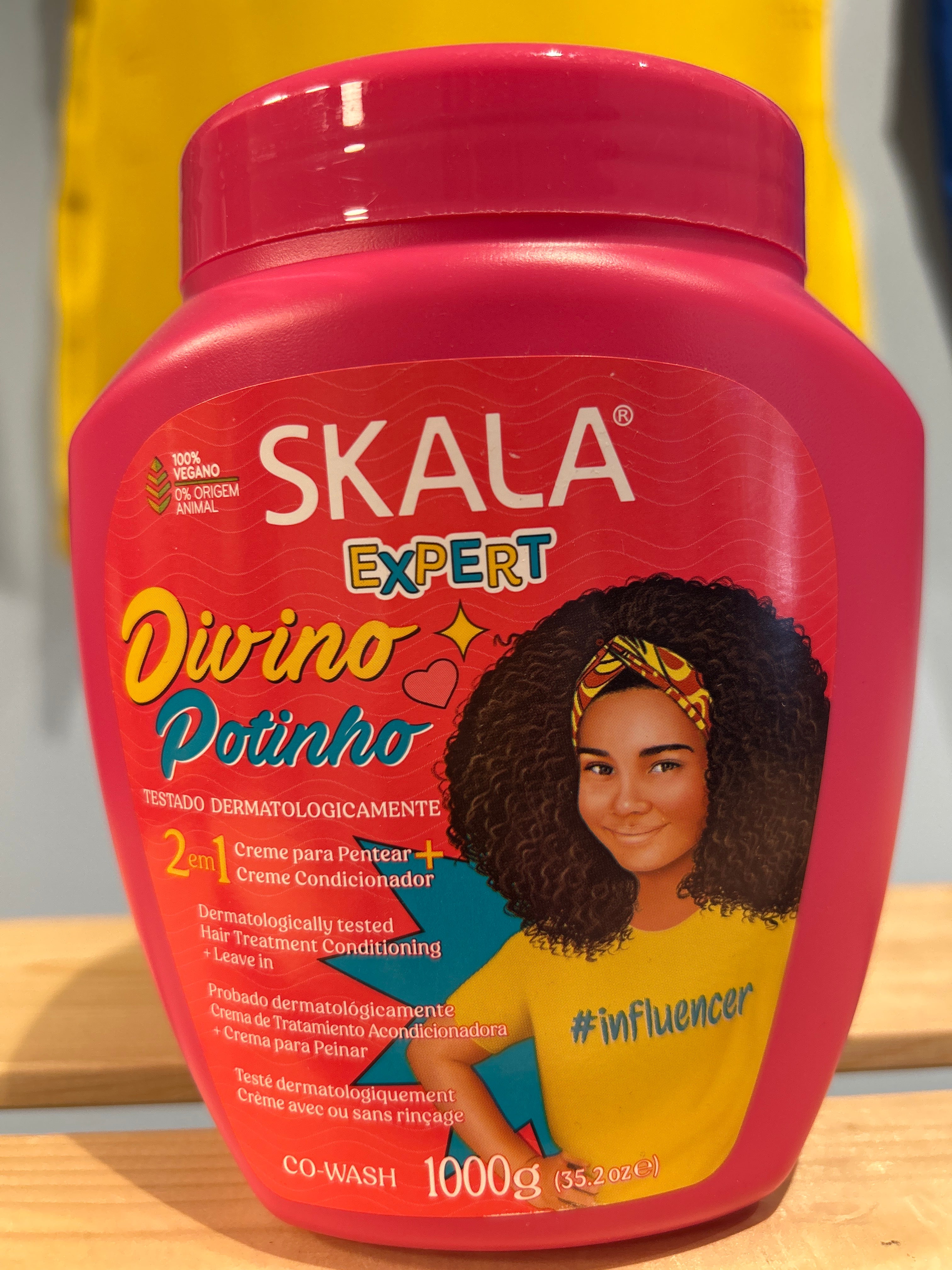 Crème Capillaire Divino Potinho KIDS (Creme Capilar Divino Potinho KIDS) - SKALA - 1kg