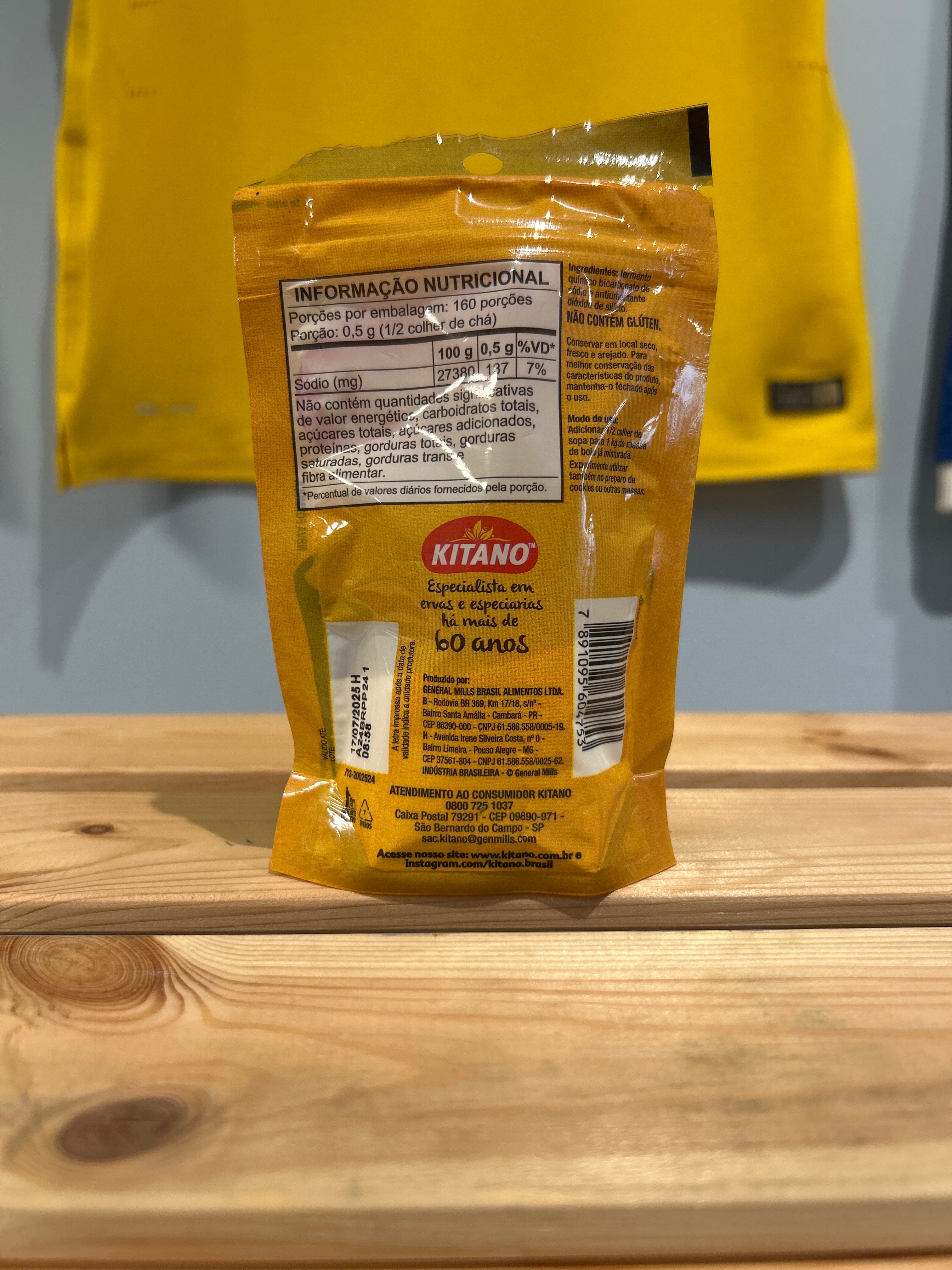 Bicarbonate de Soude (Bicarbonate de Sodium) - KITANO - 80g