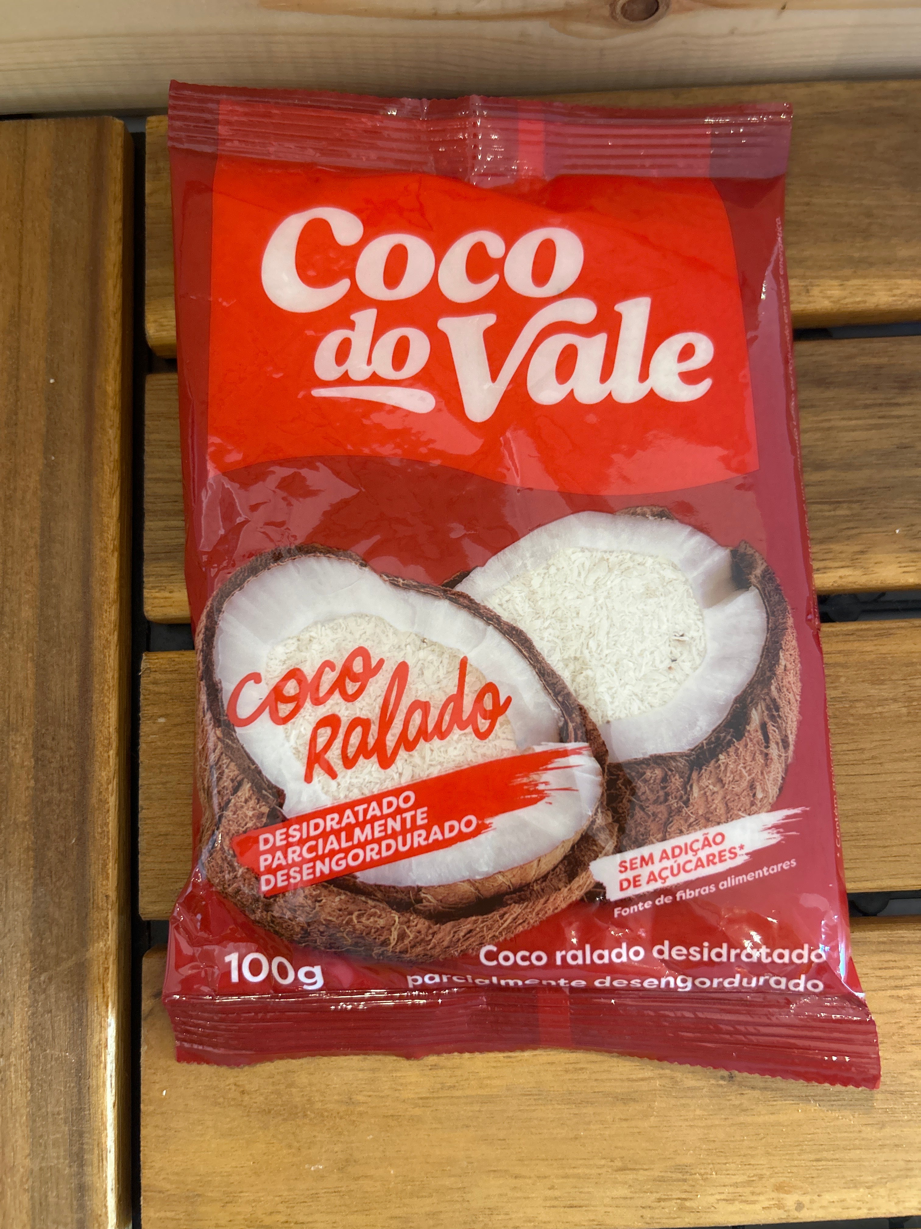 Noix de coco râpée (Coco Ralado) - COCO DO VALE - 100g