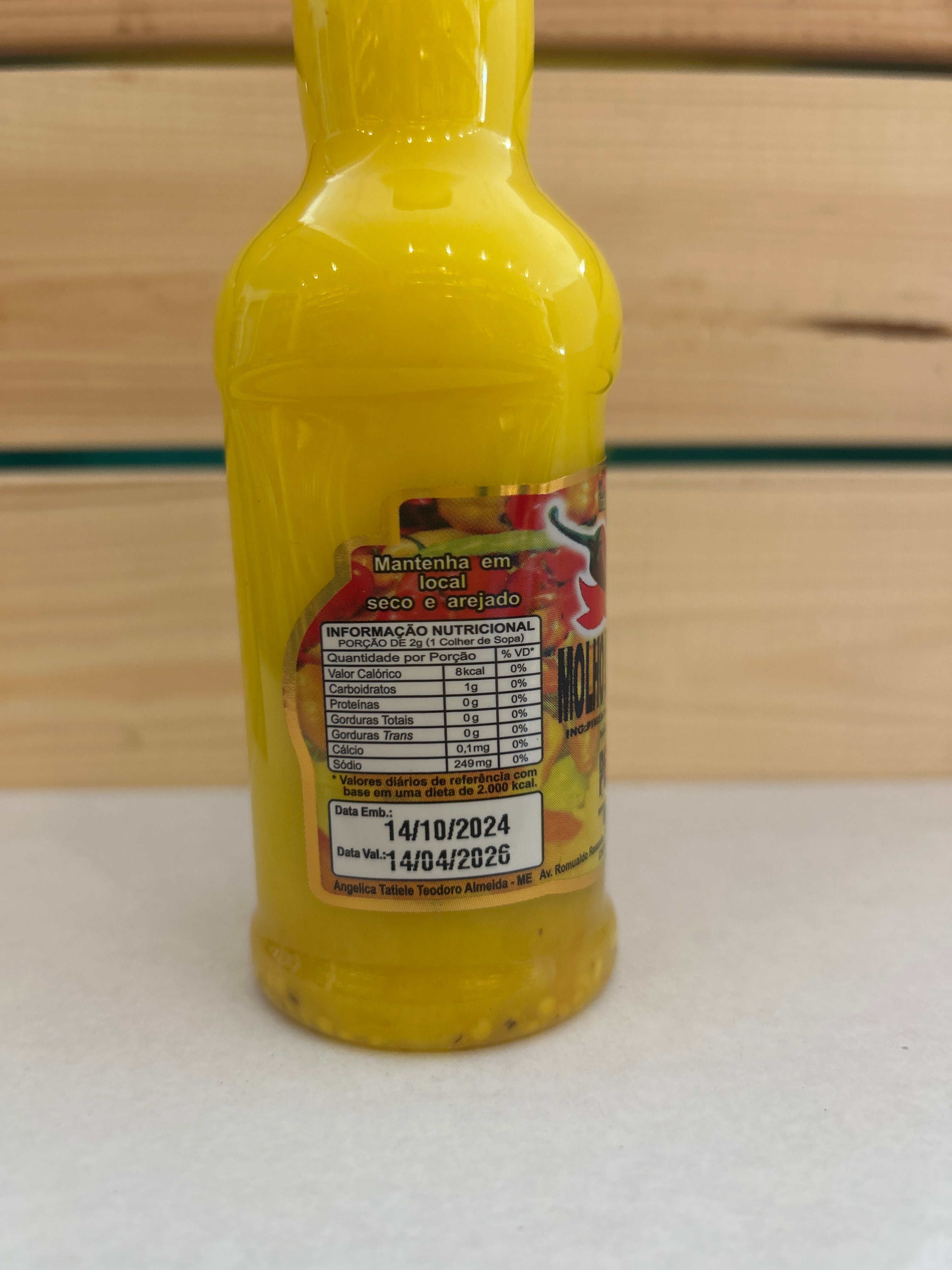 Salsa Piccante CUMARI del Pará (Salsa di Peperoncino Cumari del Pará) - AROMA DI MINAS - 150ml