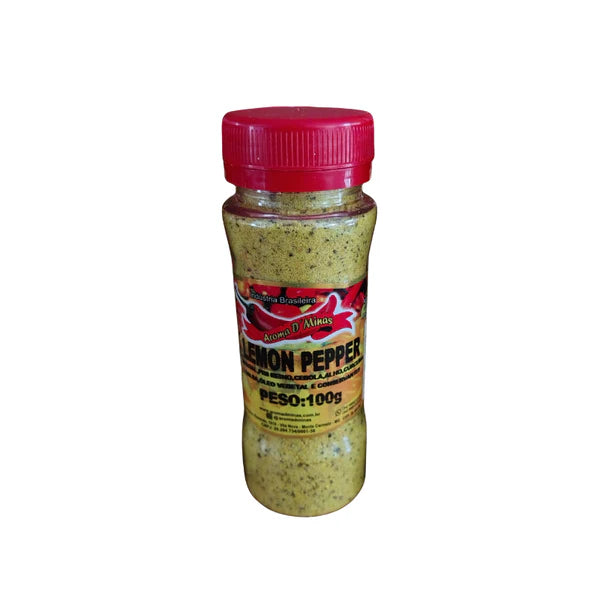 Seasoning Pepper & Lemon (Lemon Pepper Seasoning) - AROMA DE MINAS - 100g