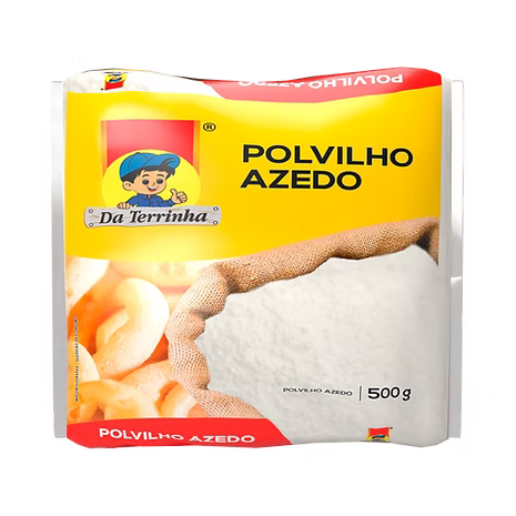 Fécule aigre - Amidon de manioc aigre (Fécule aigre) - DA TERRINHA - 500g