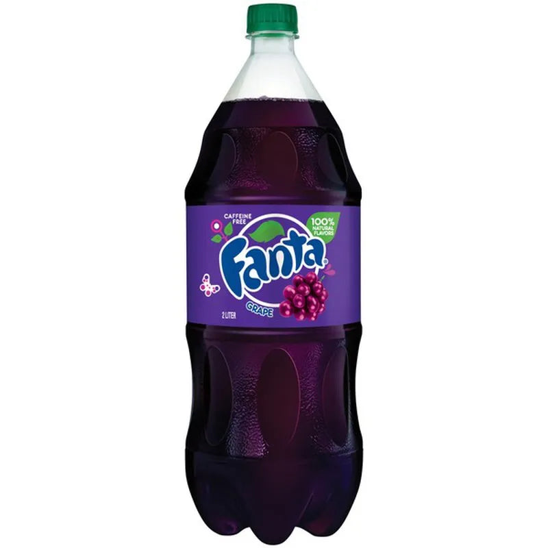 Grape soda without sugars FANTA (Zero Grape Soda) - FANTA - 2L