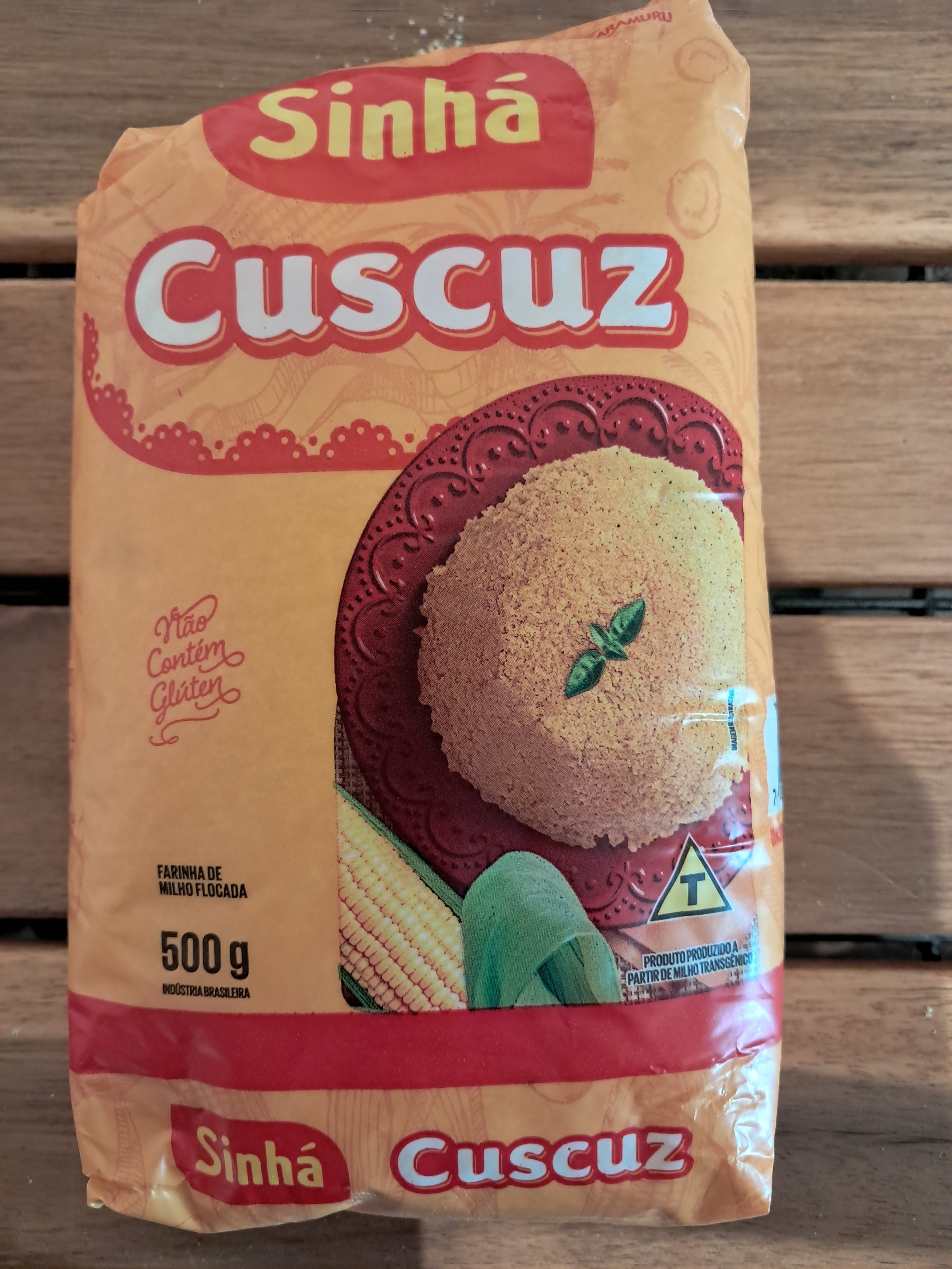 Corn flakes for couscous (Flocons de maïs pour couscous) - SINHÁ - 500g