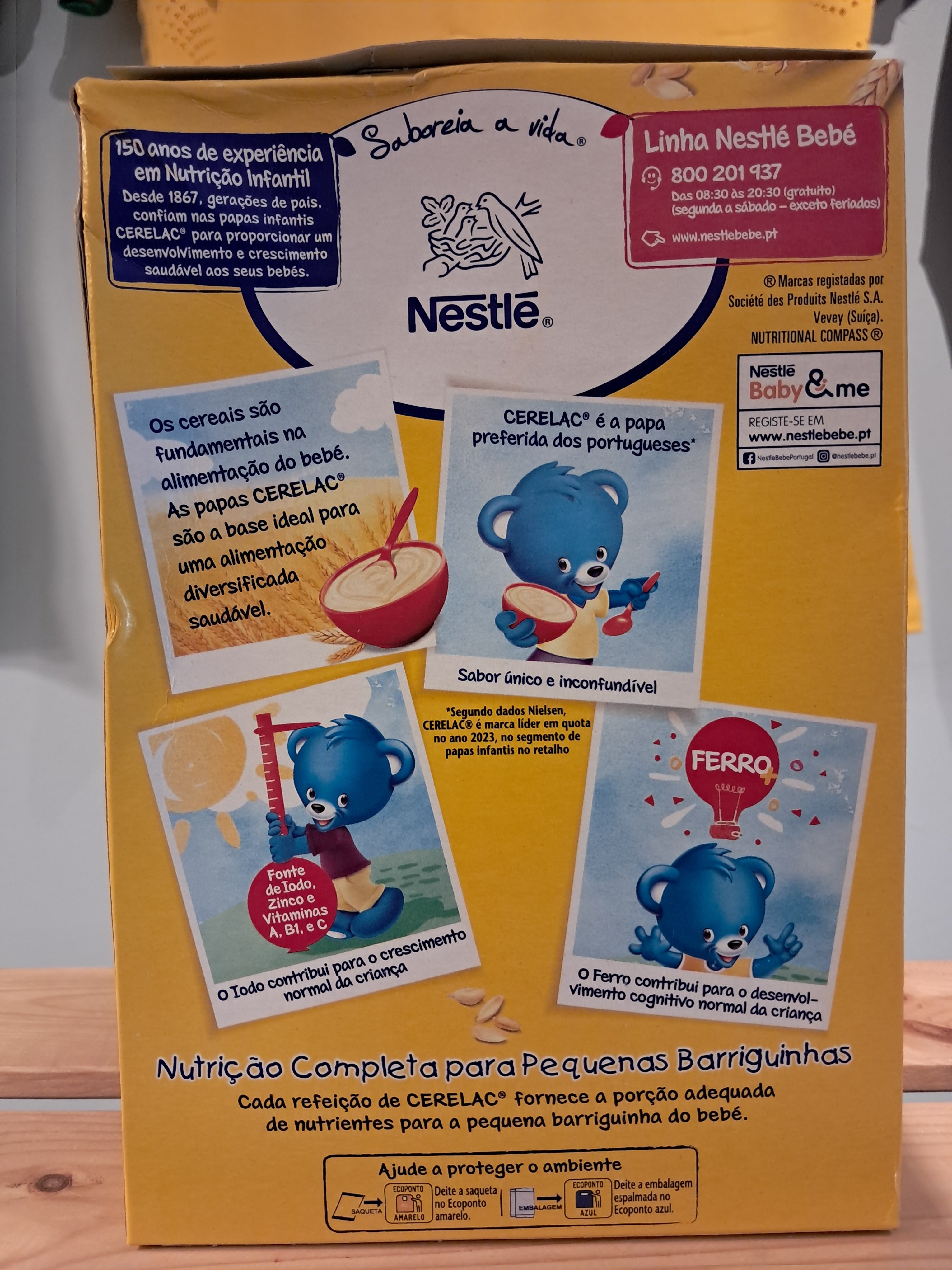 Farine Lactée (Farine de Lait Cerelac) - NESTLÉ - 500g