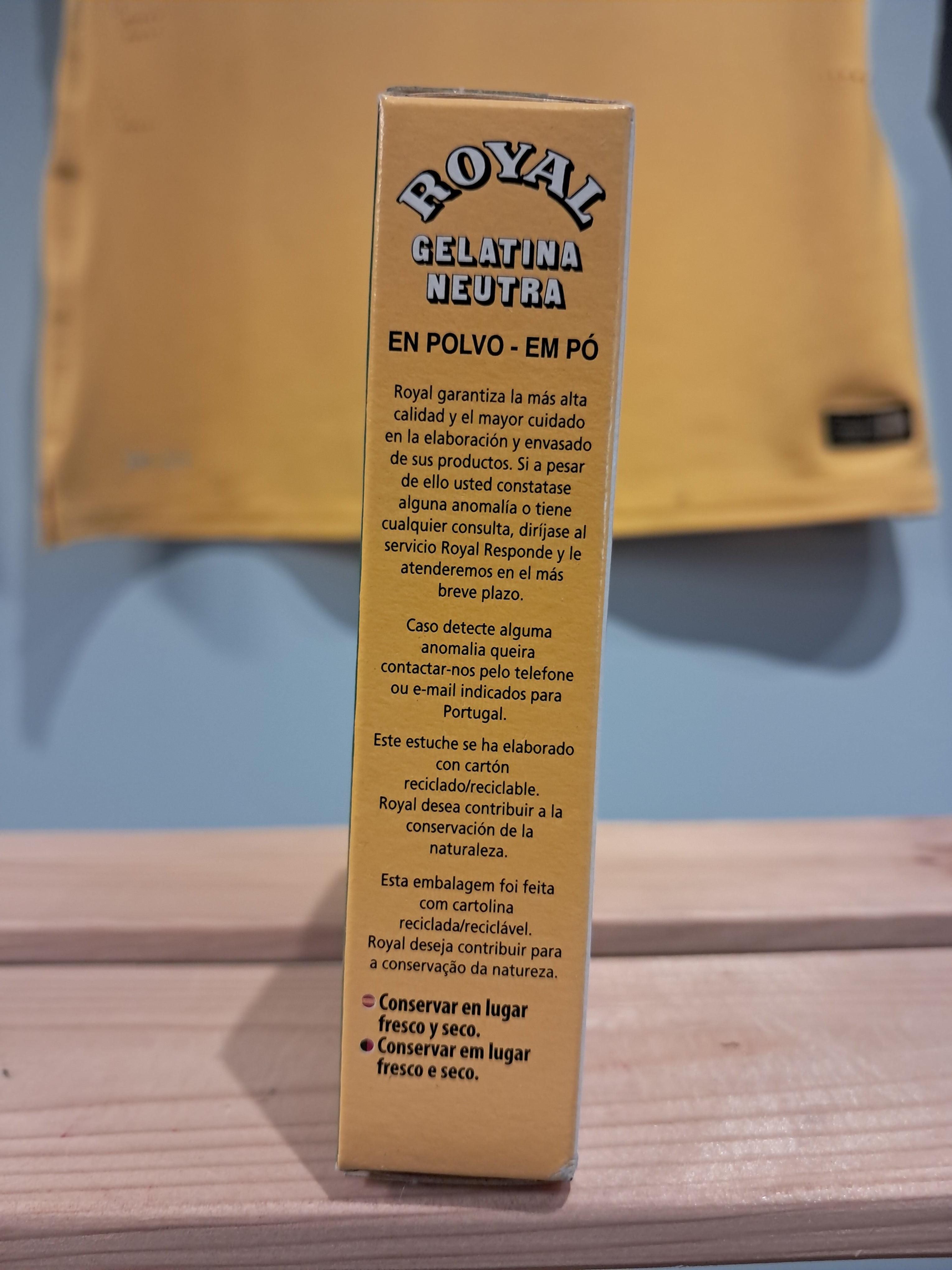 Gelatina Neutra - ROYAL - 20g