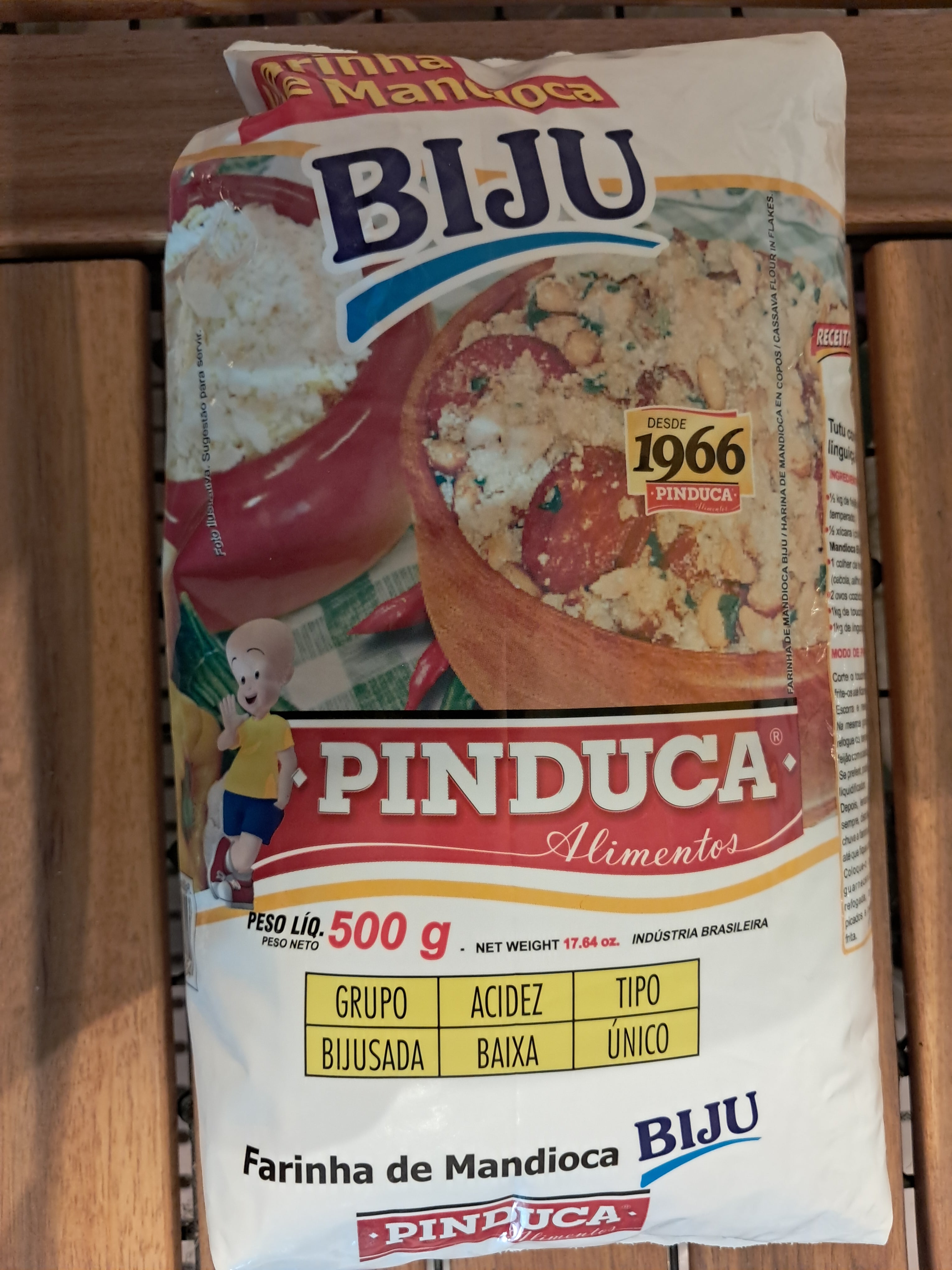 Farine de Manioc Biju (Farine de Manioc Biju) - PINDUCA - 500g