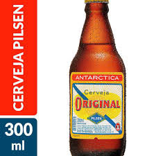 Brazilian beer - Original Bottle (Original Beer bottle - ANTARCTICA - 300 mL)