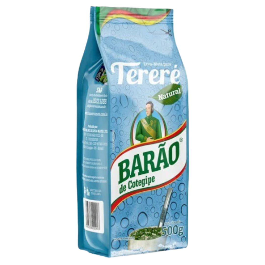 Erva Mate para Tereré - BARÃO - 500g - Mon Petit Brésil