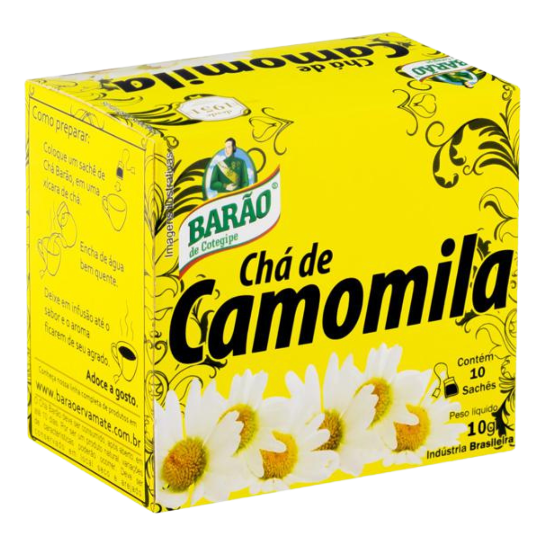 Tisane de Camomille (10 sachets) (Thé de Camomille 10 sachets) BARÃO