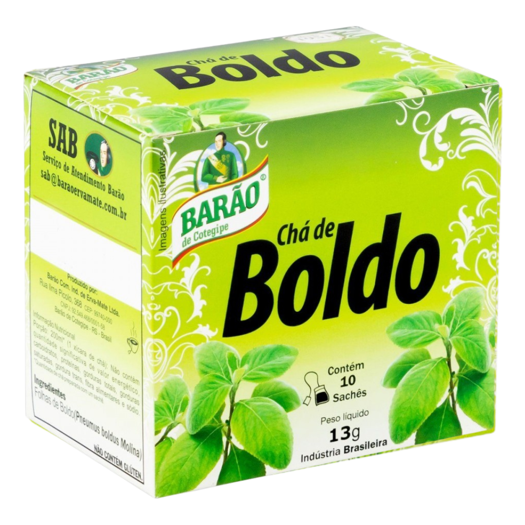 BARÃO Boldo Tea - Contains 10 sachets