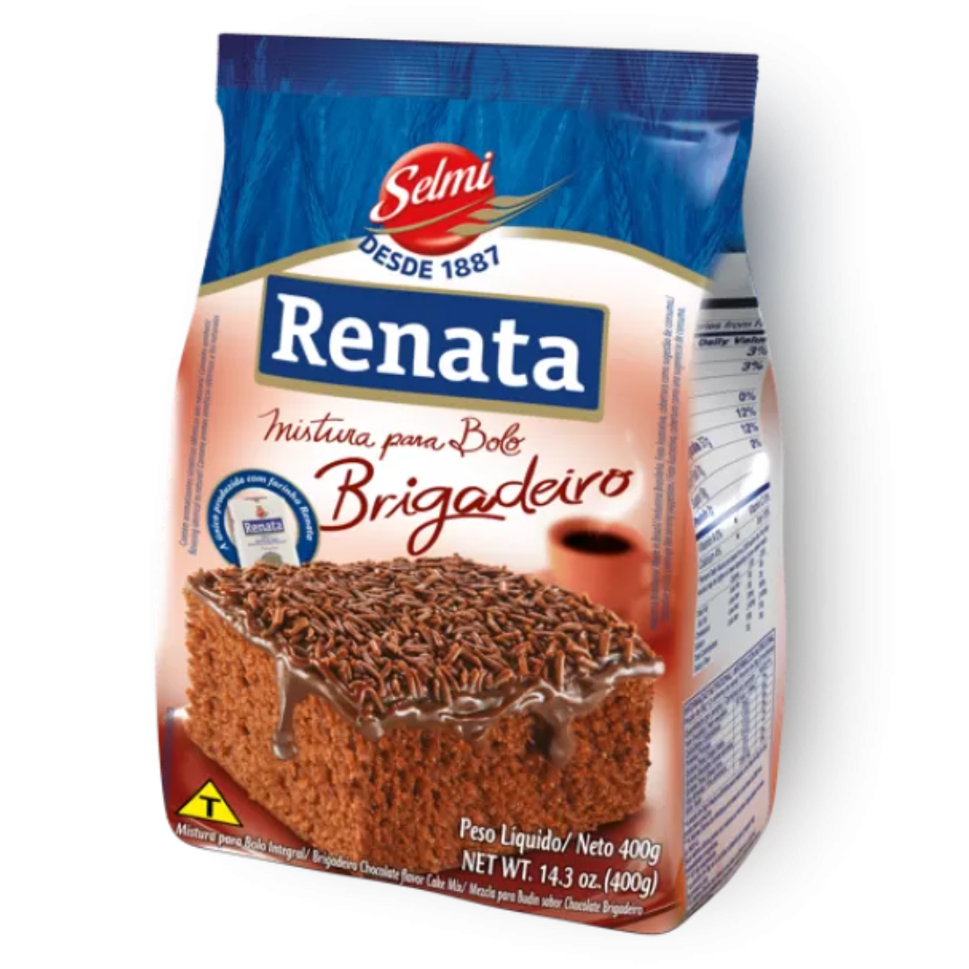 Mistura para Bolo de Brigadeiro - RENATA - 400g - Mon Petit Brésil