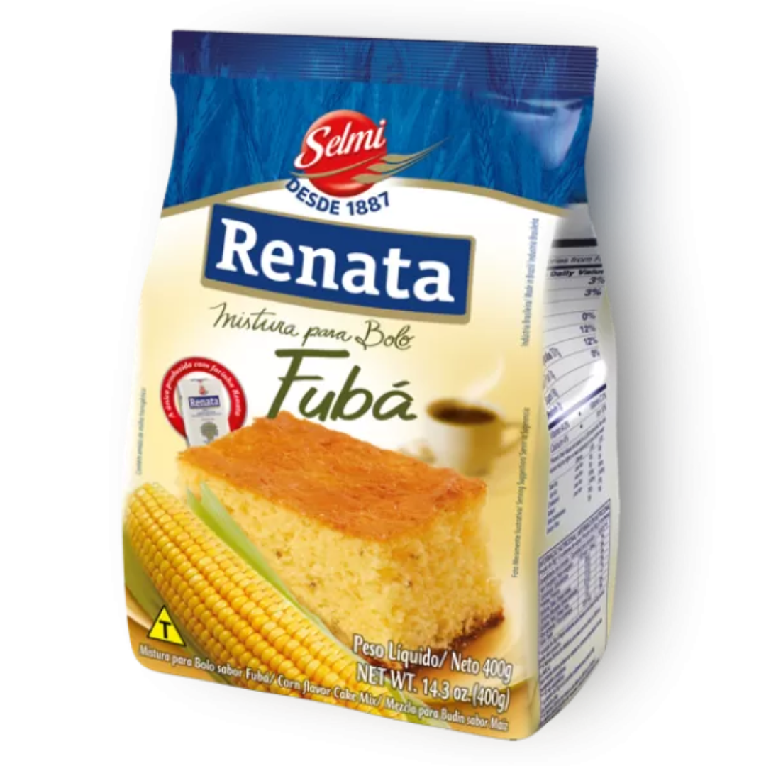 Mistura para Bolo de Fubá - RENATA - 400g - Mon Petit Brésil