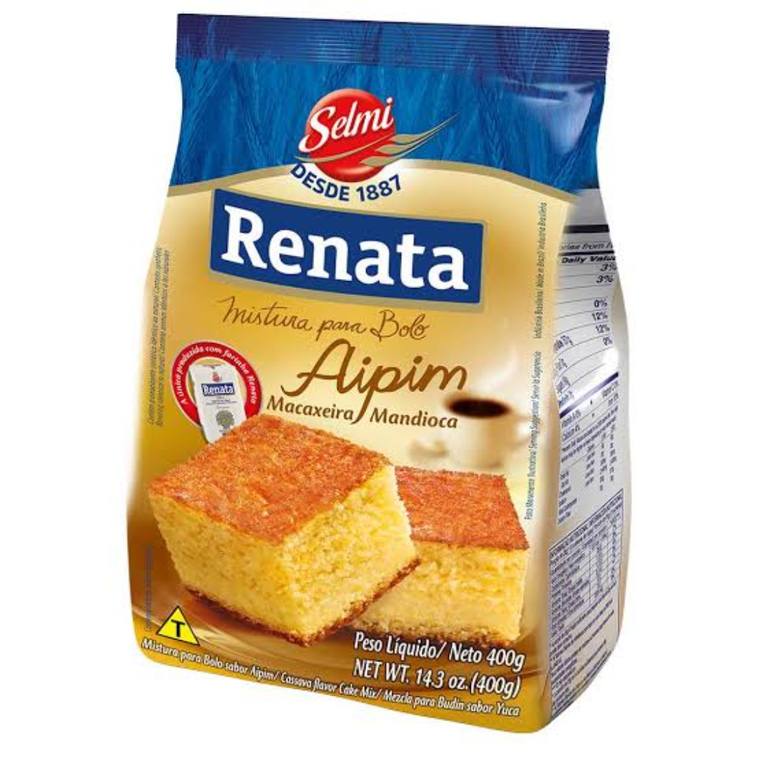 Mistura para Bolo de Aipim - RENATA - 400g - Mon Petit Brésil