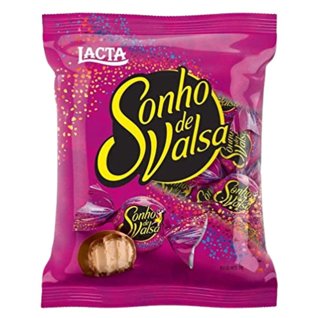 Bombom Sonho de Valsa (Bonbon de Chocolat avec noix de cajou) - LACTA - 1kg - Mon Petit Brésil