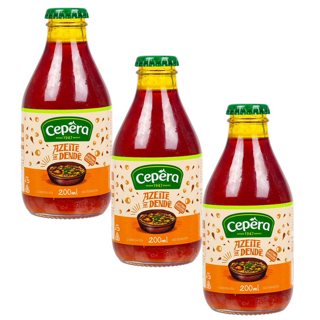 Combo - Dendê Oil - CEPÊRA - 200ml - Buy 3 units and get 10% discount