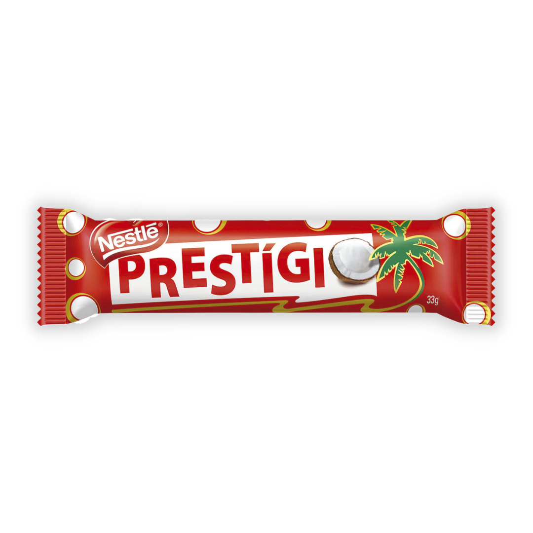 Chocolate Prestígio (Chocolat Fourré À La Noix De Coco) - NESTLÉ - 33g - Mon Petit Brésil
