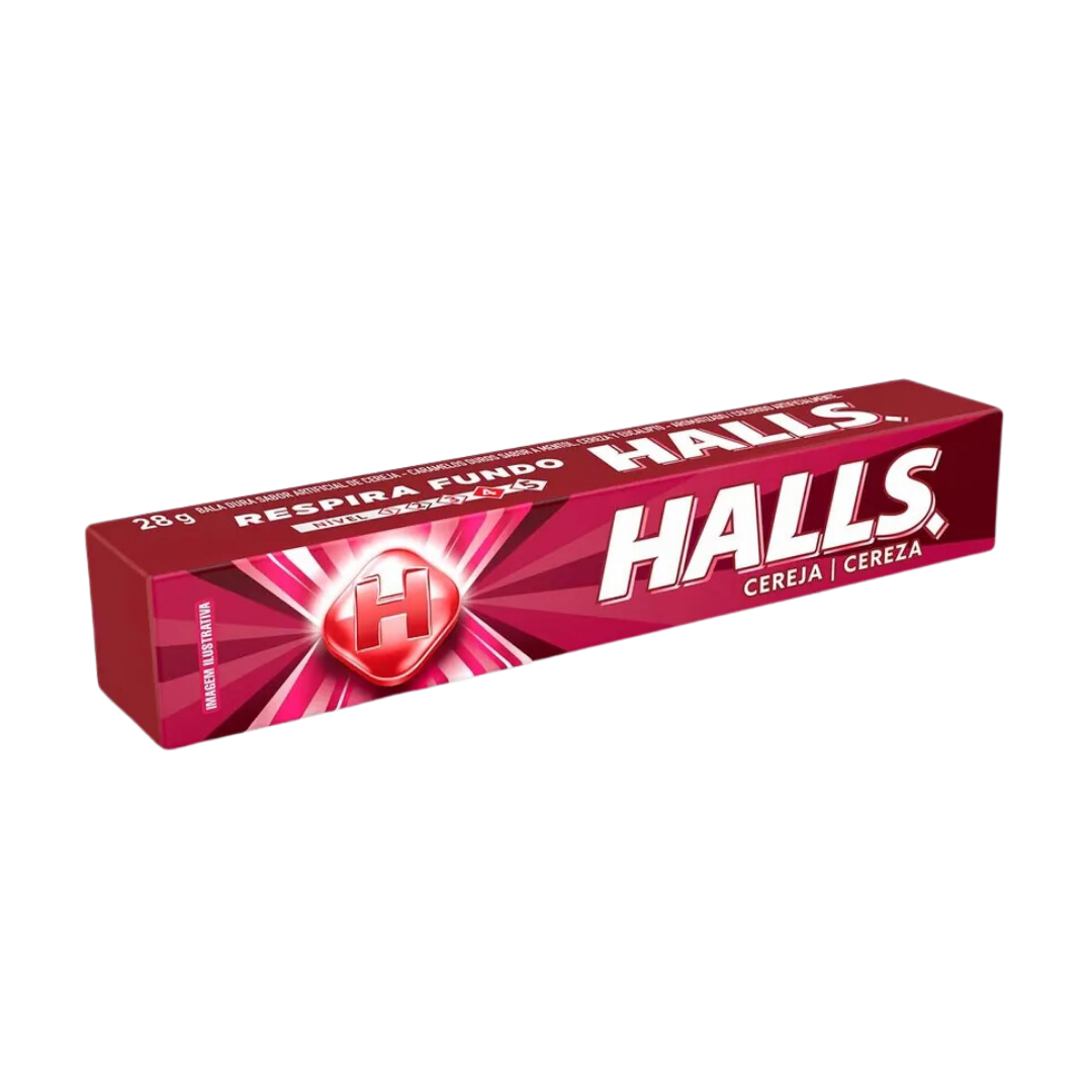 Caramella ciliegia-(Bala Cereja) - HALLS - 28g