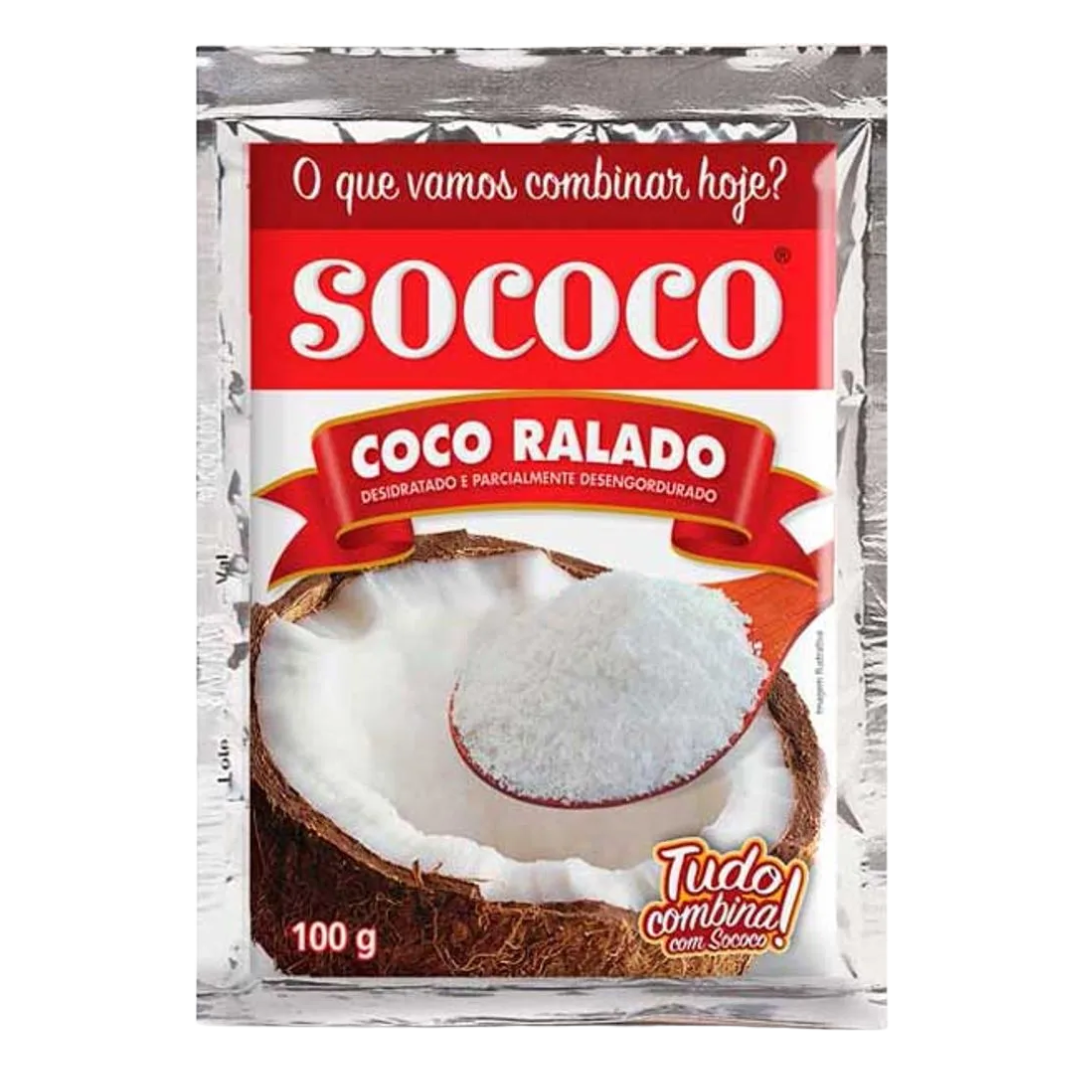 Noix de Coco Râpée (Coco Ralado ) - SOCOCO - 100g