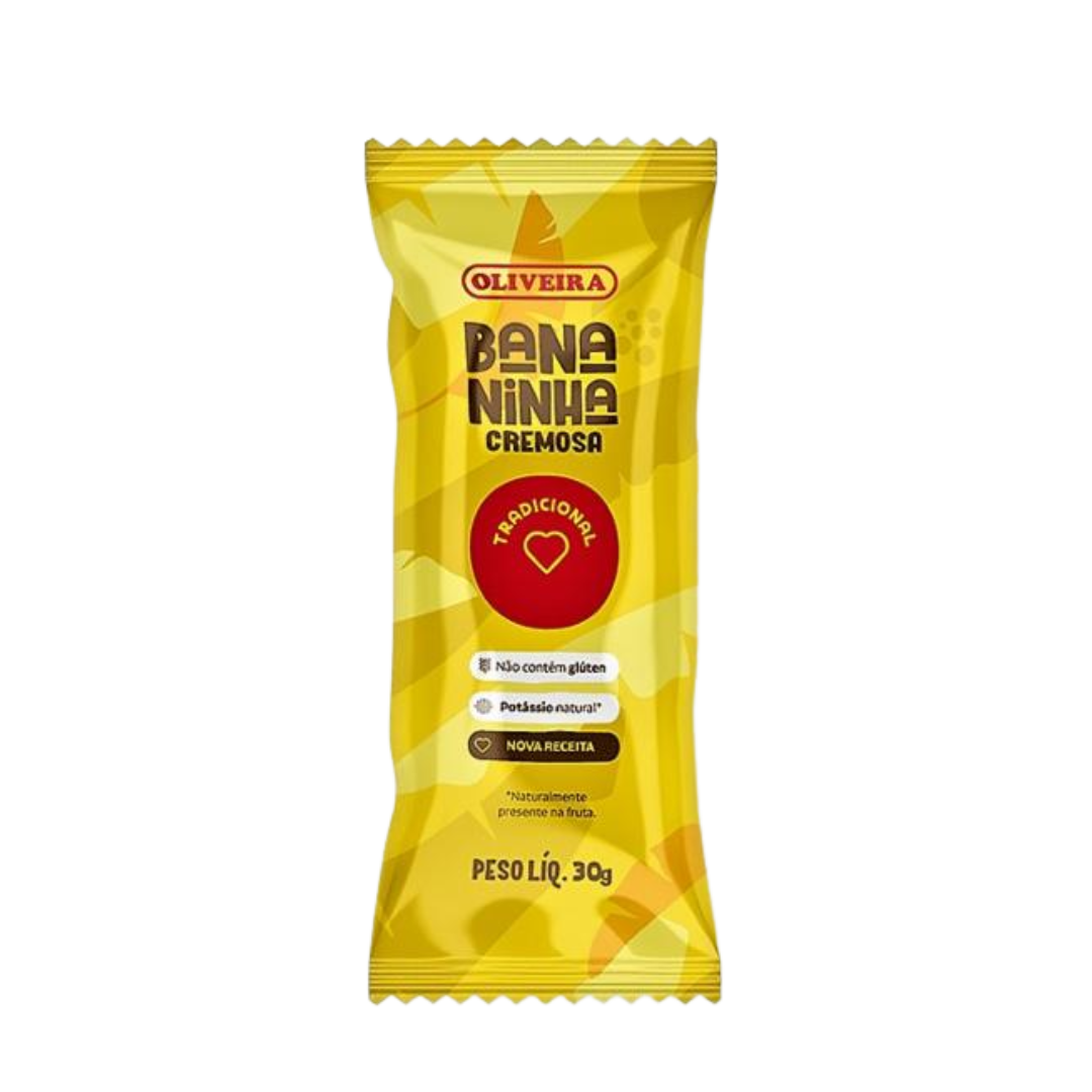 Bananinha Cremosa - OLIVEIRA - unidade - Mon Petit Brésil