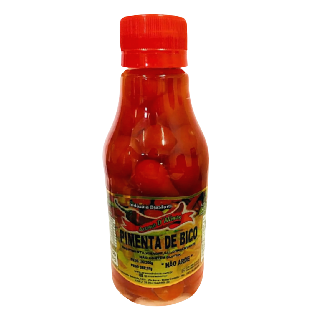 Piments Biquinho Rouge (Piment Biquinho Rouge (Piment de bec)) - AROMA DE MINAS - 85g