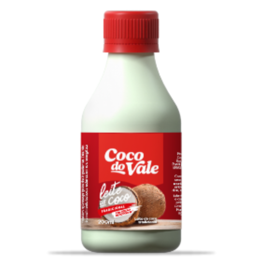 Leite de Coco - COCO DO VALE - 200ml - Mon Petit Brésil