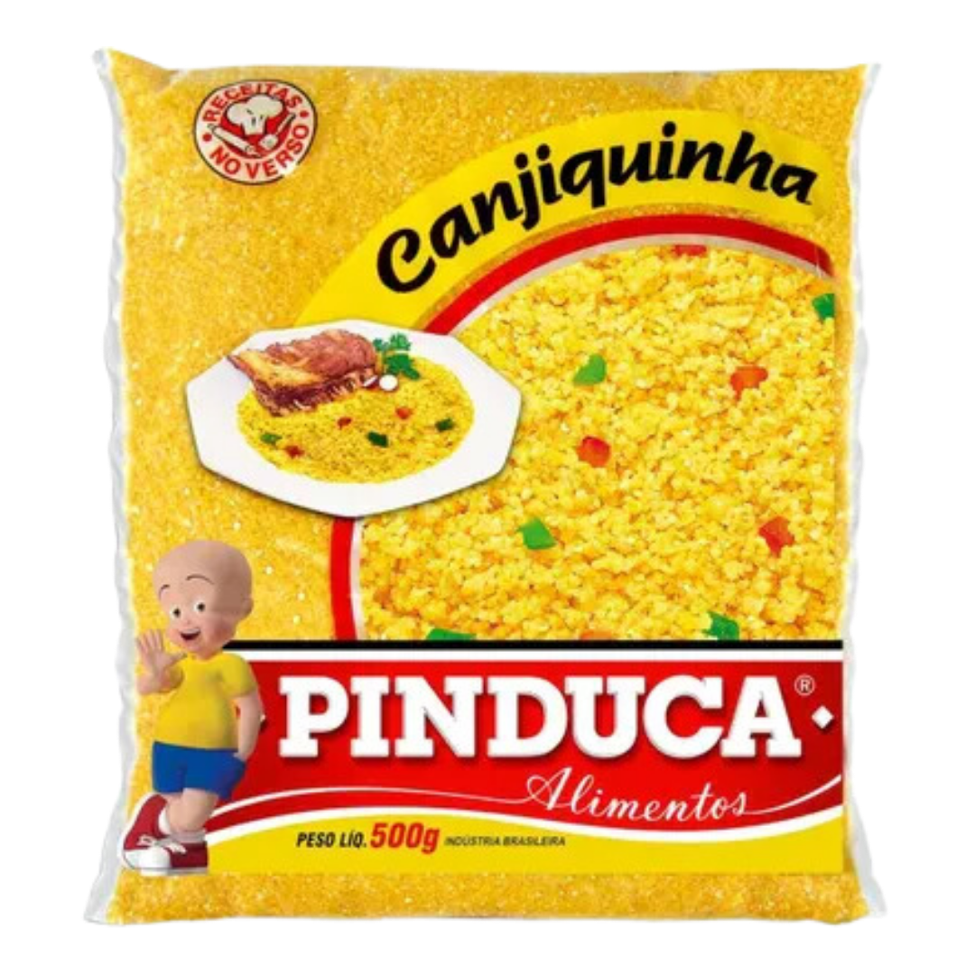Canjiquinha Fina (Maïs sec cassé “Hominy”) - PINDUCA - 500g - Mon Petit Brésil