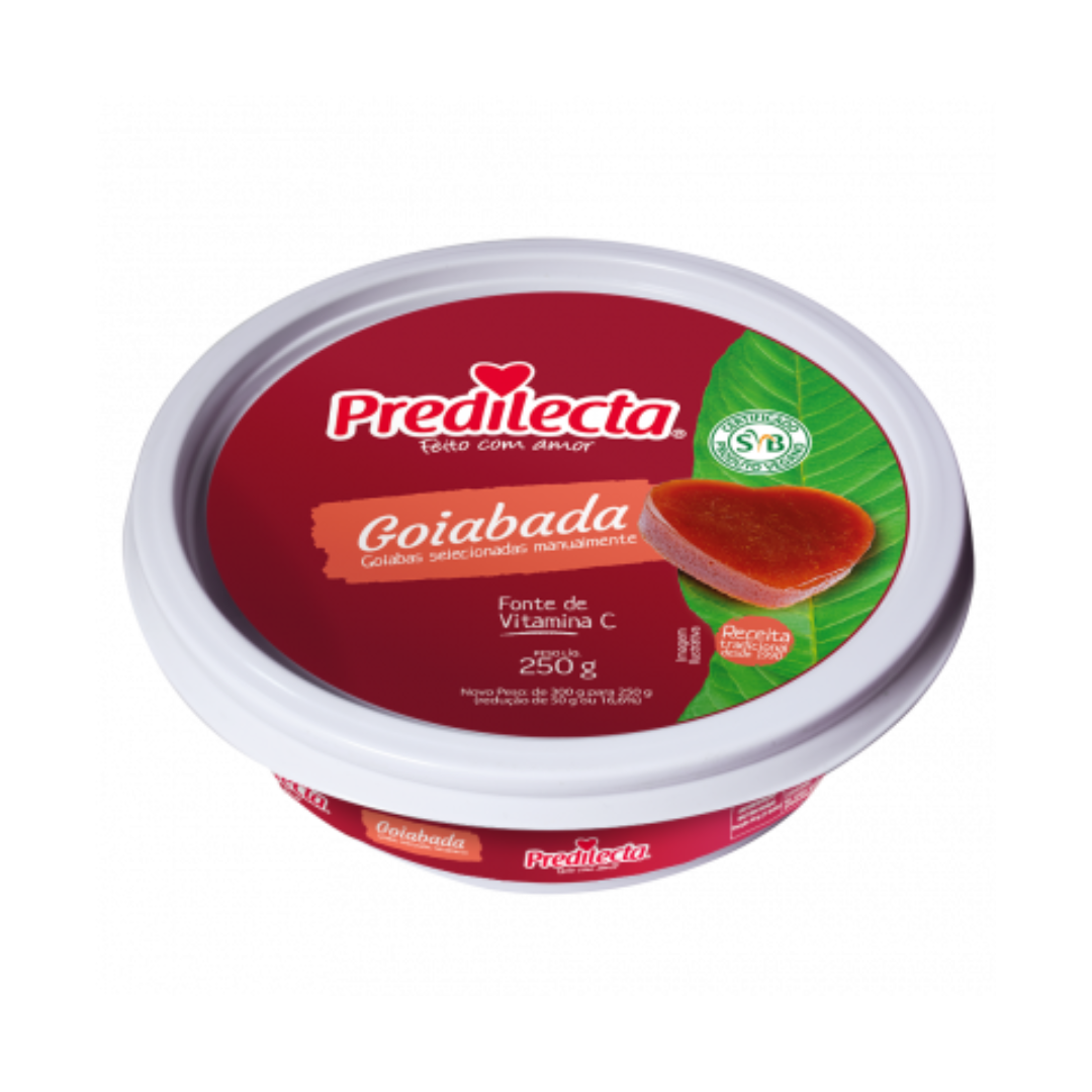 Pâte de fruit à la goyave (Goiabada Poli) - PREDILECTA - 250g