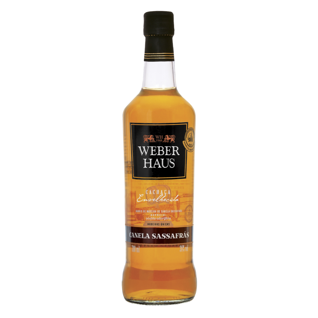 Cachaça artisanale Canela Sassafrás (Cachaça artisanale Canela Sassafrás) - WEBER HAUS - 700ml