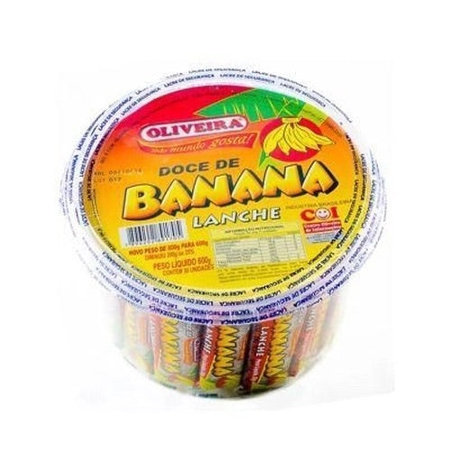 Doce de Banana Lanche - OLIVEIRA - 600g - Mon Petit Brésil