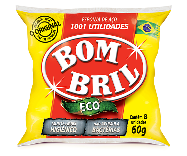 Esponja de Aço - BOMBRIL - 60g - Mon Petit Brésil