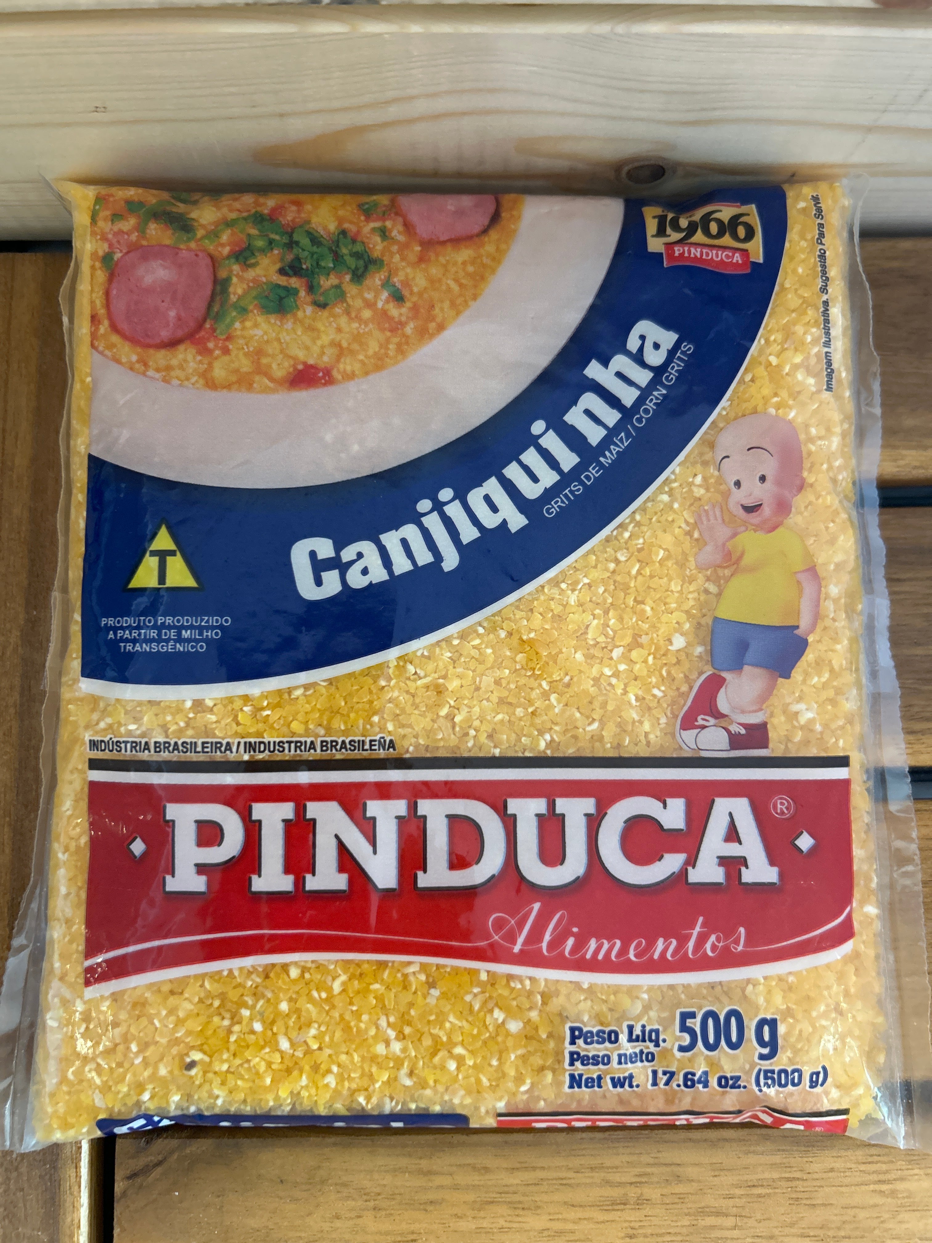 Mais secco spezzato "Hominy" (Canjiquinha Fina) - PINDUCA - 500g