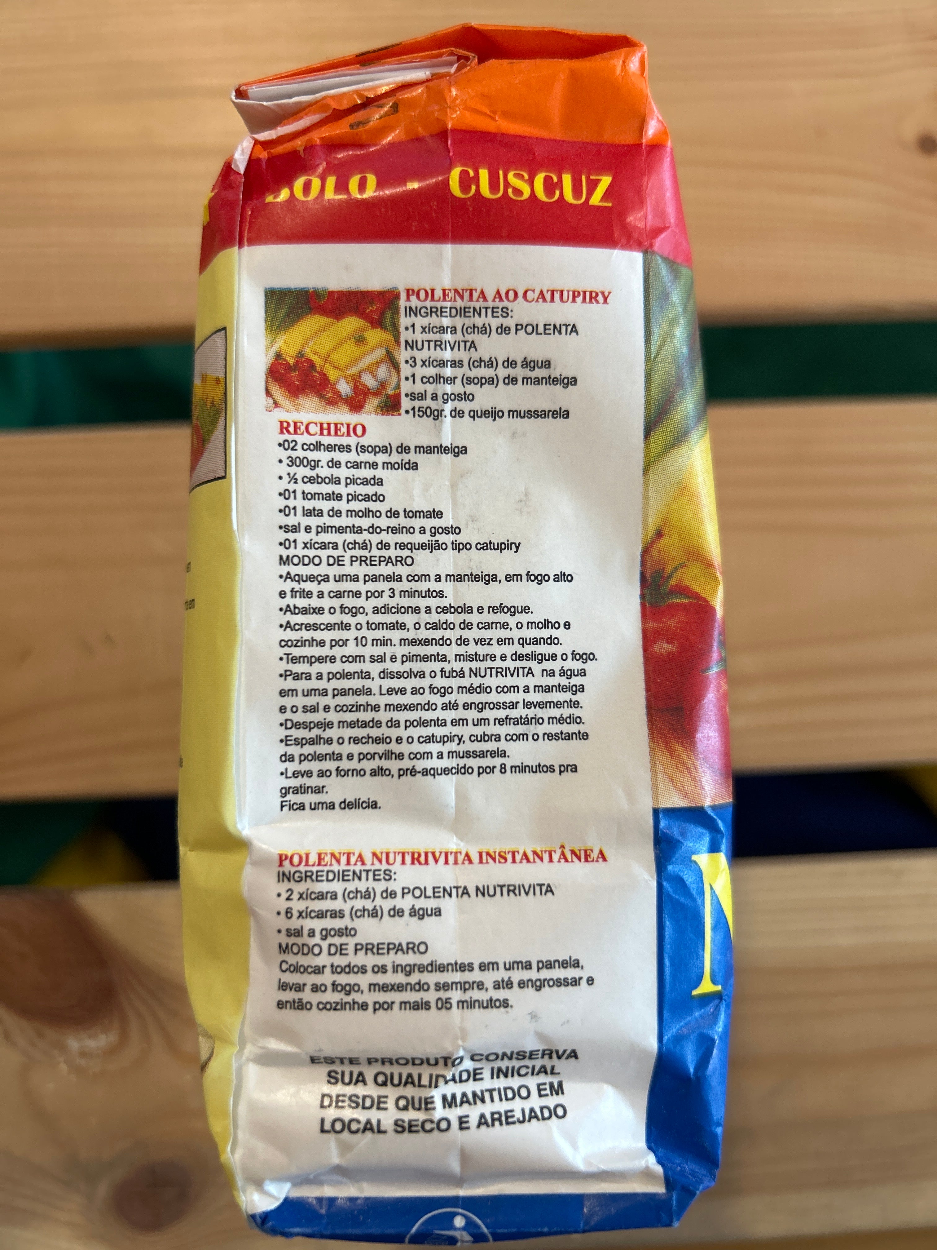 Polenta - NUTRIVITA - 500g