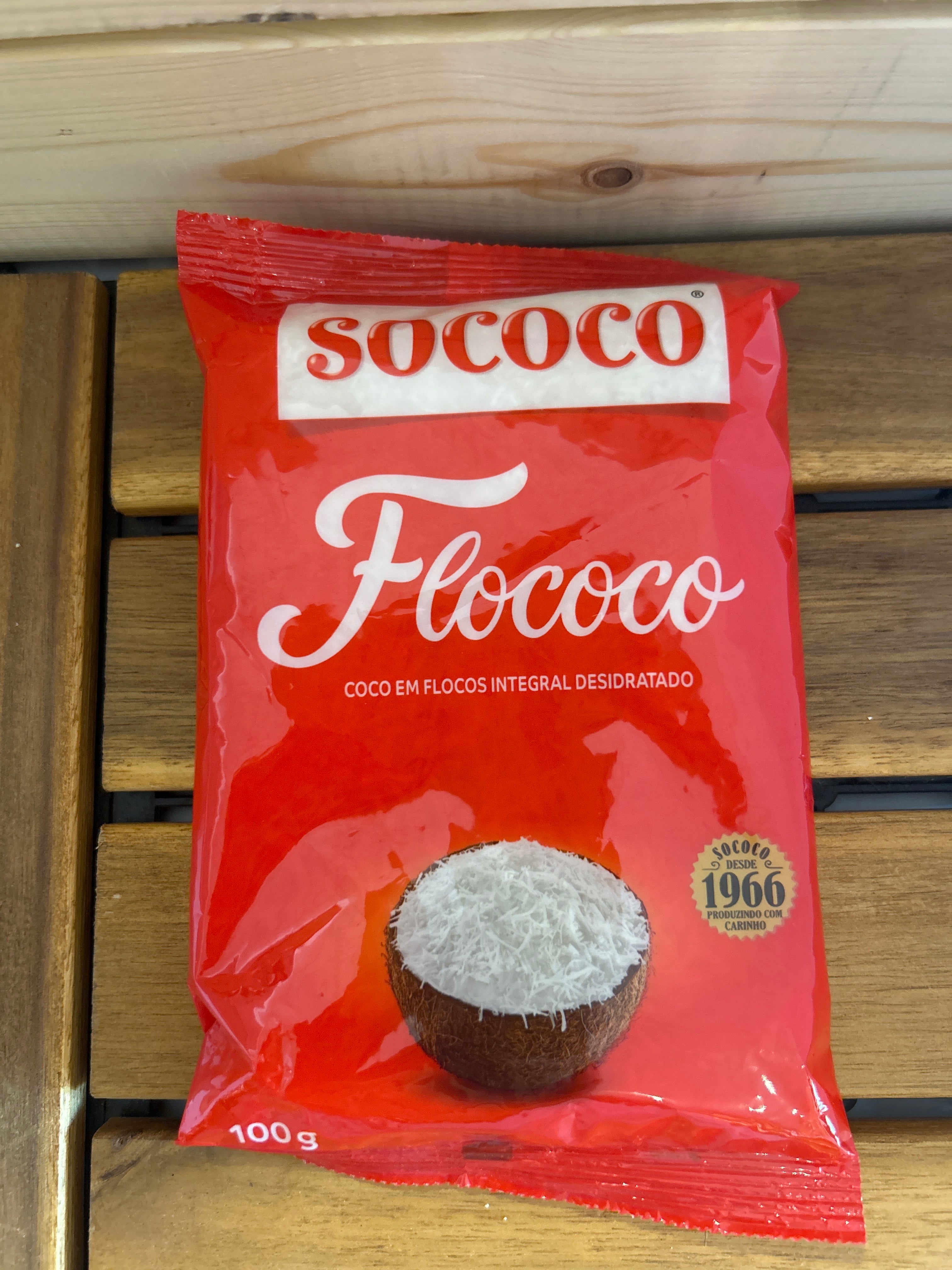 Shredded Coconut Flakes (Flaked Grated Coconut) - SOCOCO - 100g - Promotion
