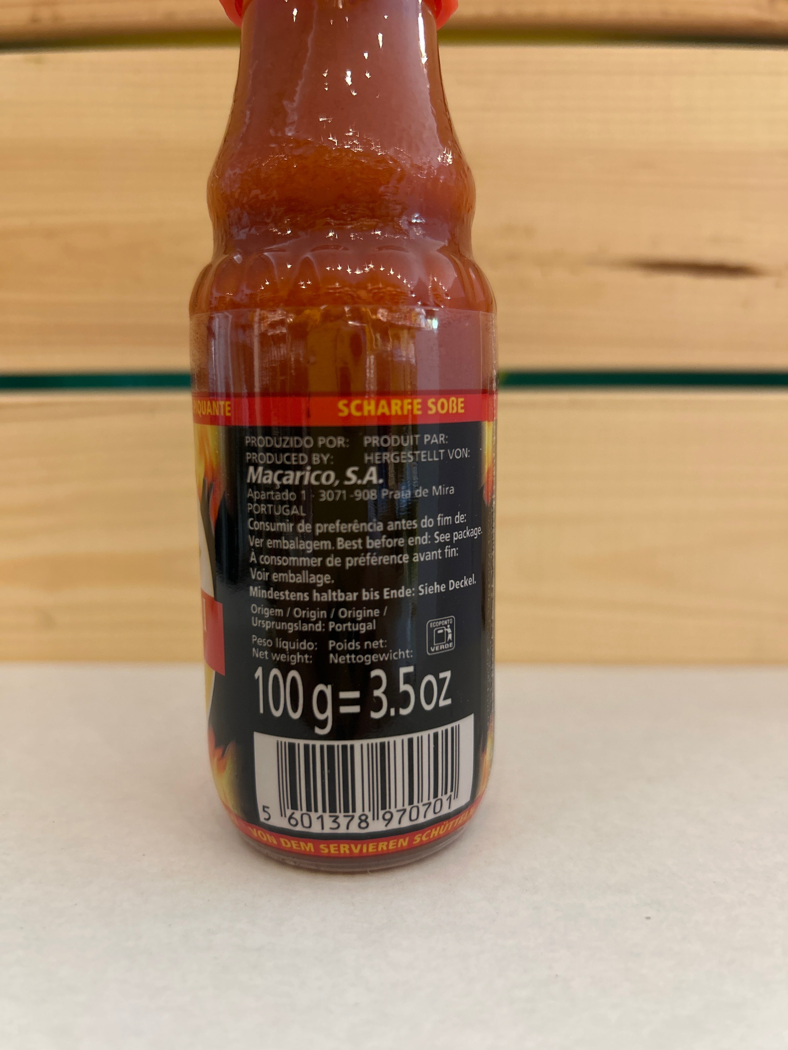 Piri Piri Chili Sauce (Piri Piri Pepper Sauce) - TORCH - 100g