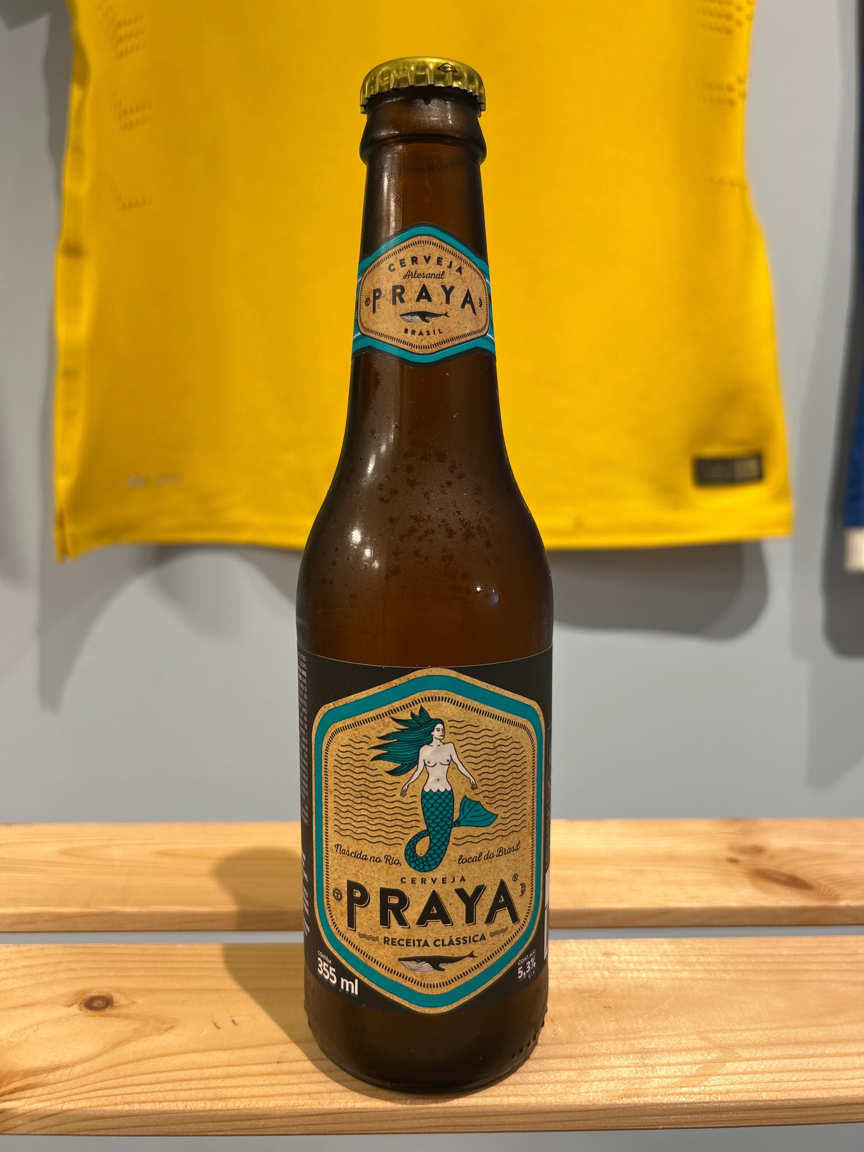 Birra brasiliana Witbier PRAYA bottiglia (Birra witbier - PRAYA) - Bottiglia 355 ml - Praya